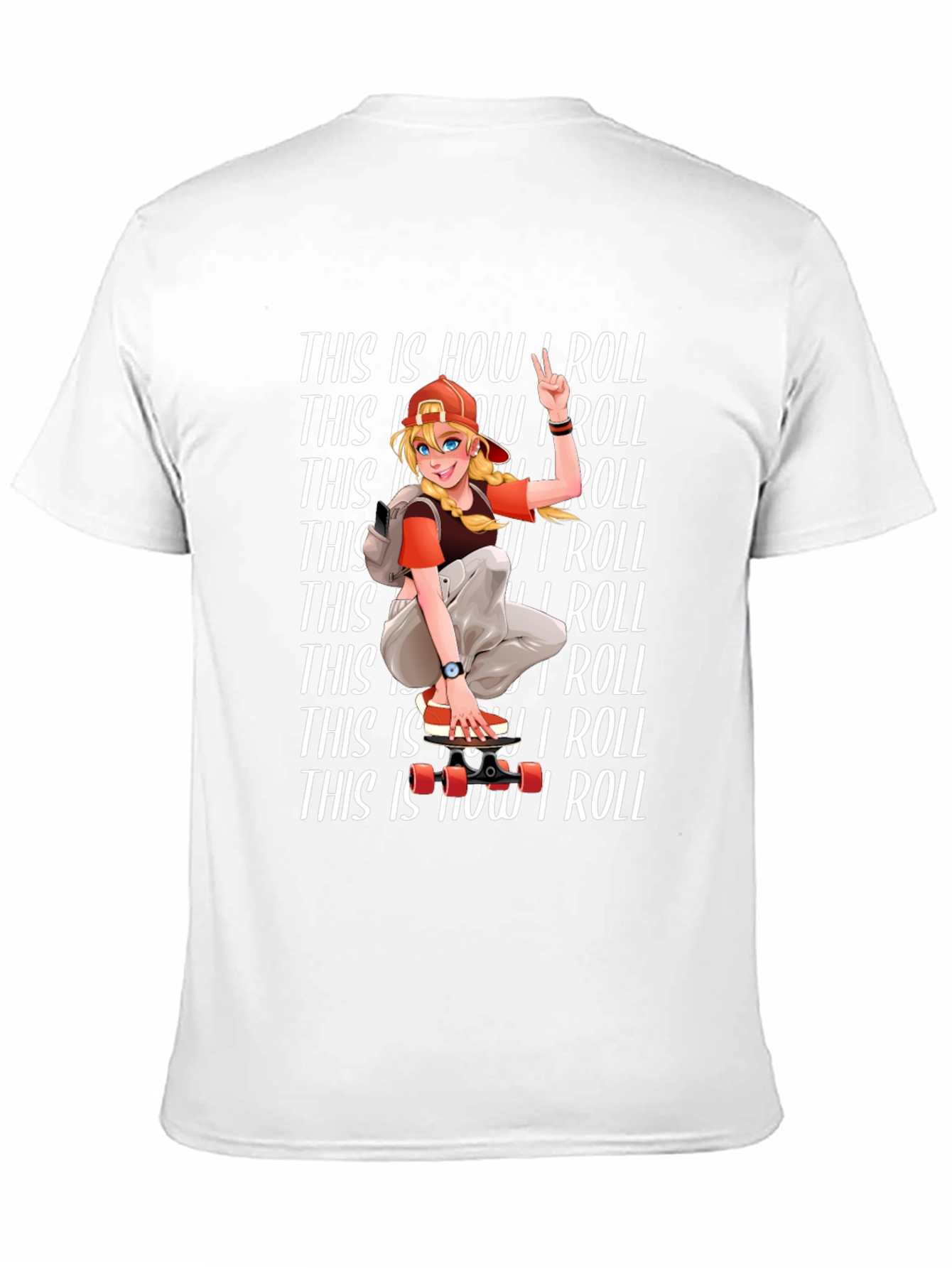 This Is How I Roll Skater T-Shirt
