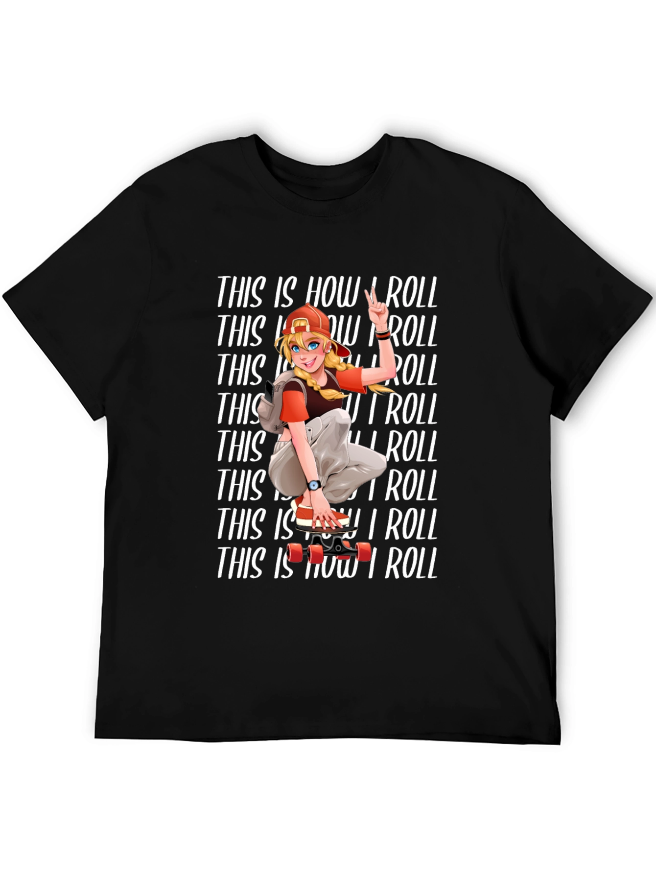This Is How I Roll Skater T-Shirt