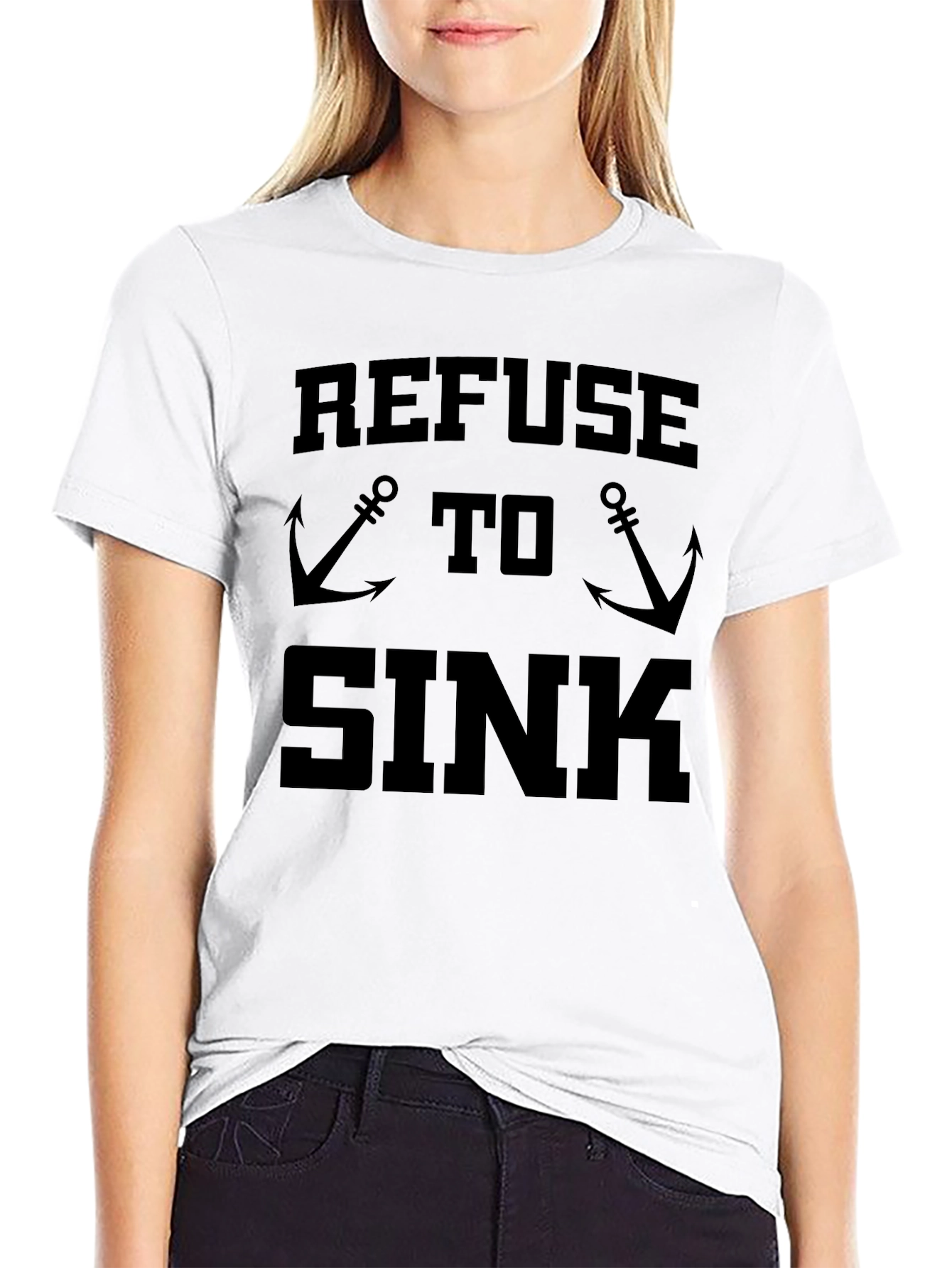 Refuse to Sink Anchor T-Shirt