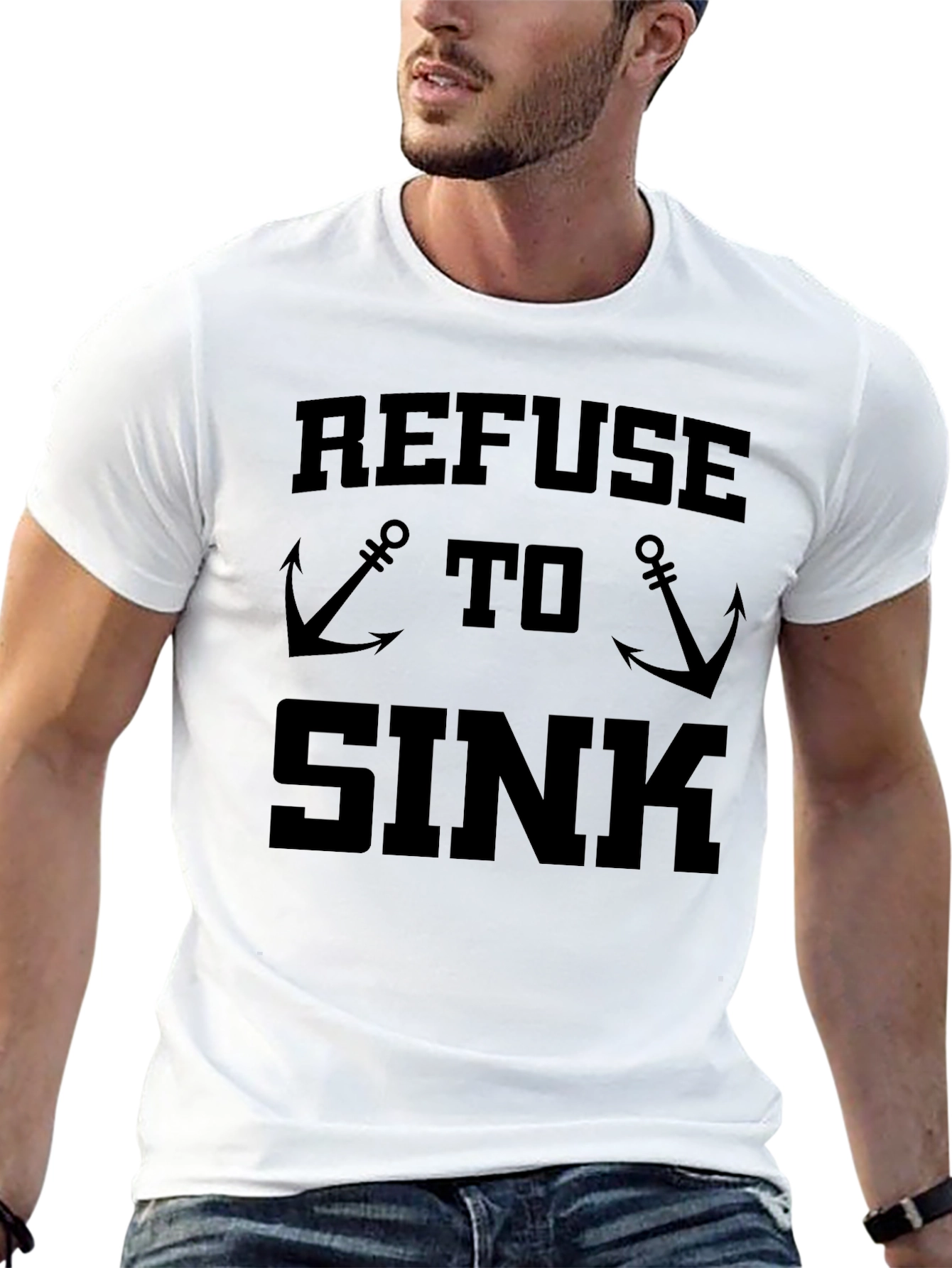 Refuse to Sink Anchor T-Shirt