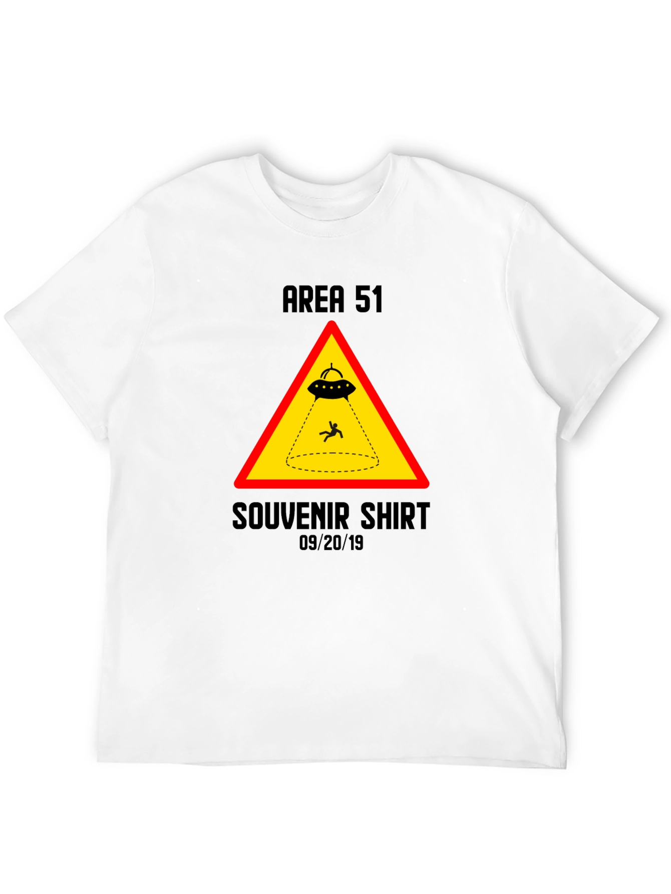 Area 51 Souvenir Shirt - UFO Abduction Graphic Tee