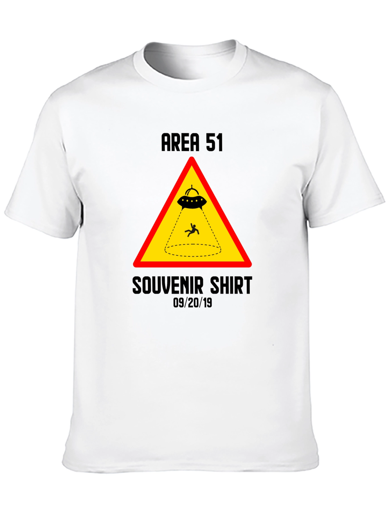 Area 51 Souvenir Shirt - UFO Abduction Graphic Tee