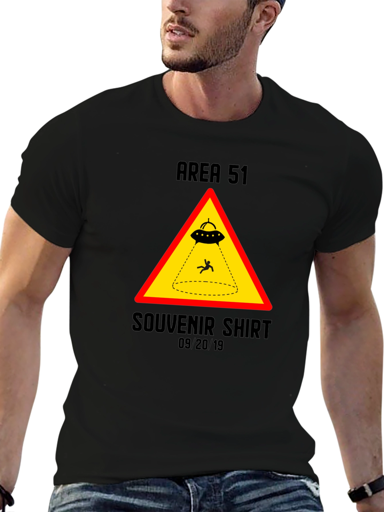 Area 51 Souvenir Shirt - UFO Abduction Graphic Tee