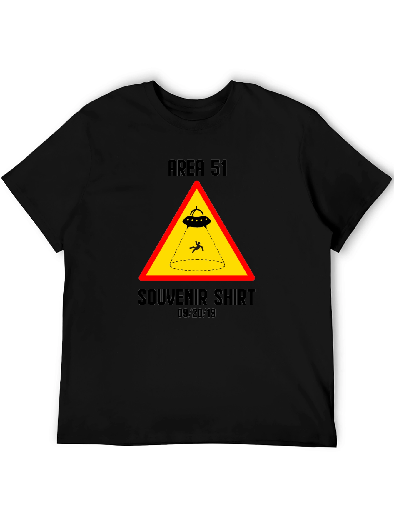 Area 51 Souvenir Shirt - UFO Abduction Graphic Tee