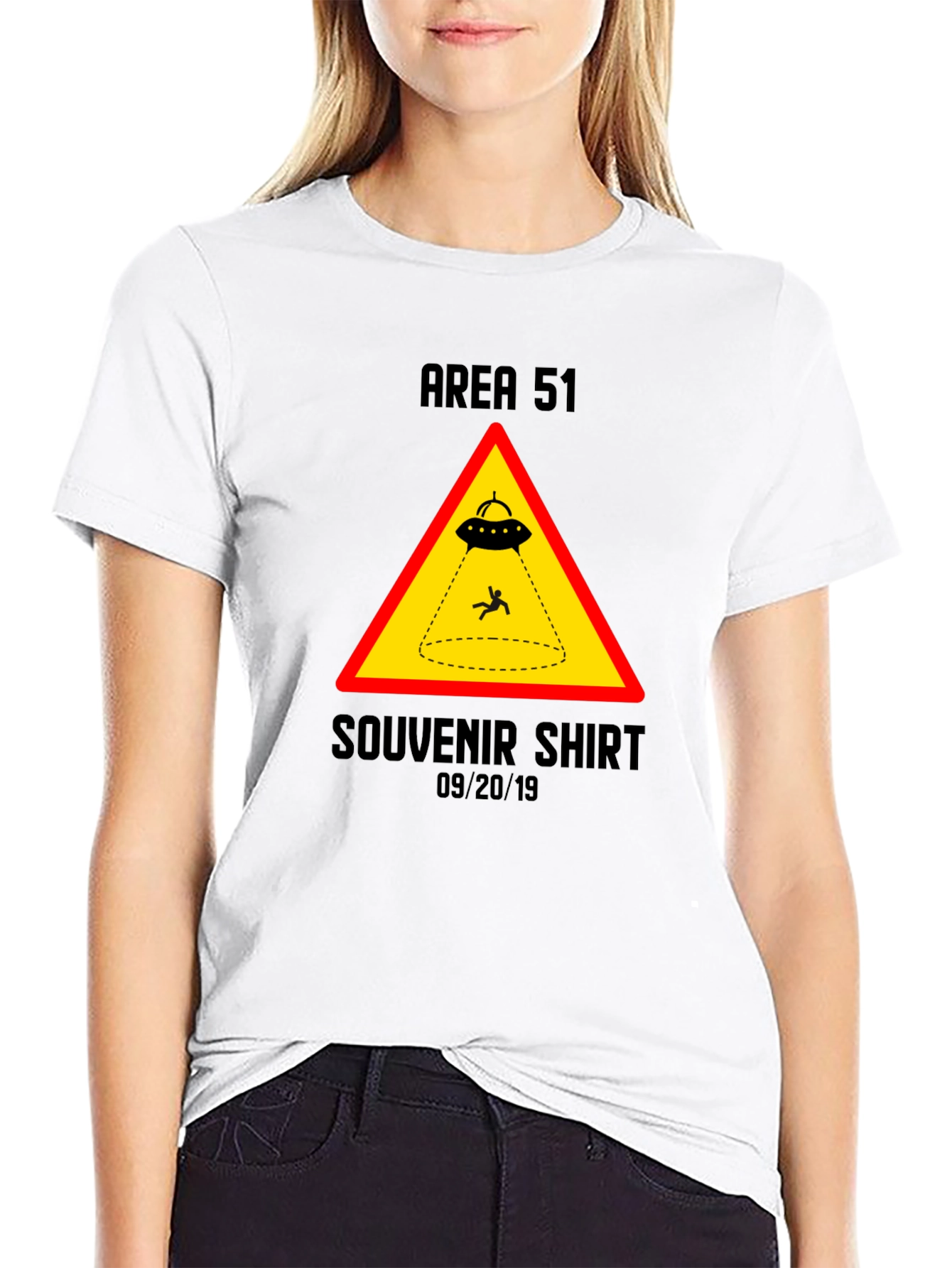 Area 51 Souvenir Shirt - UFO Abduction Graphic Tee