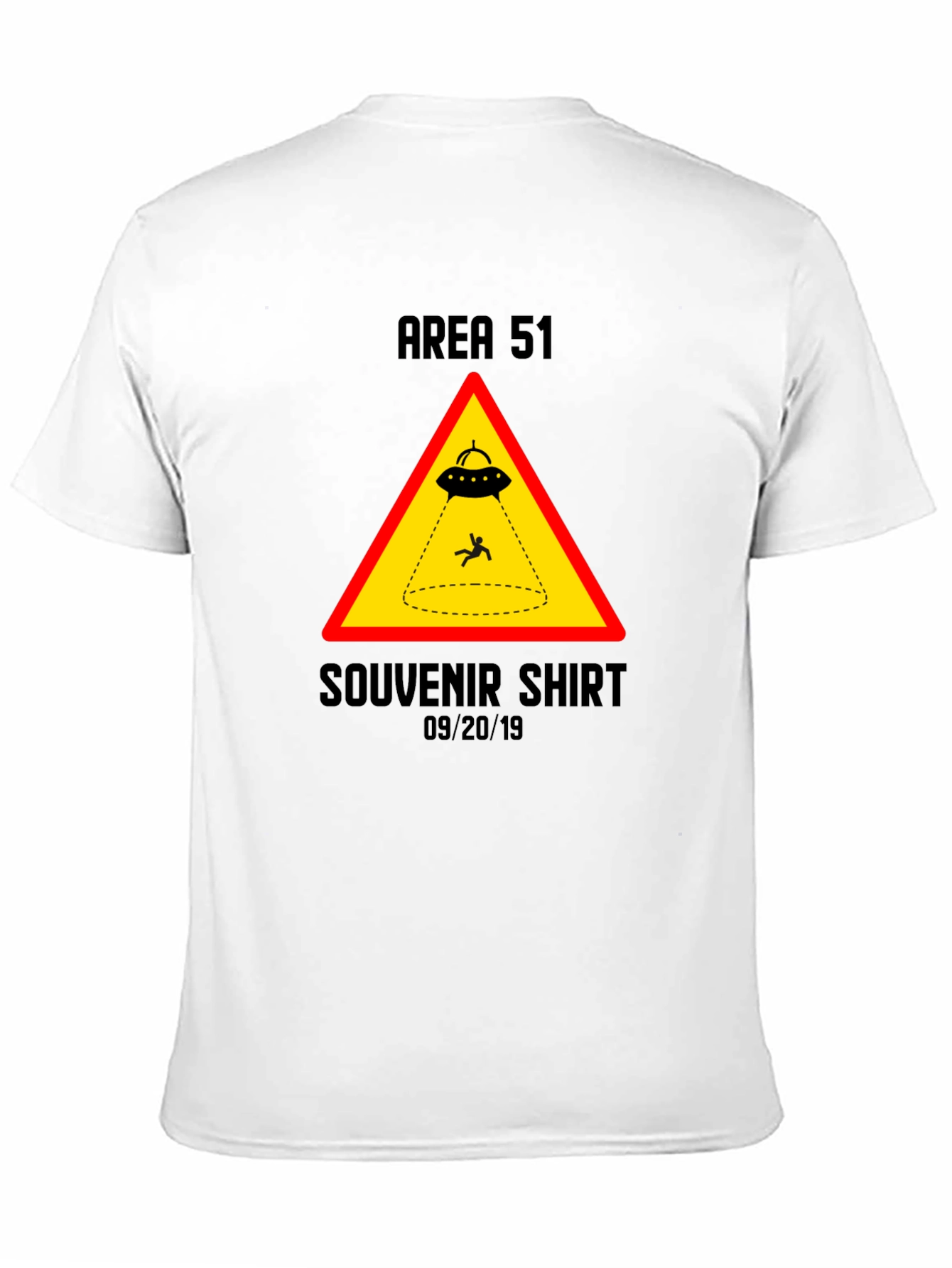 Area 51 Souvenir Shirt - UFO Abduction Graphic Tee