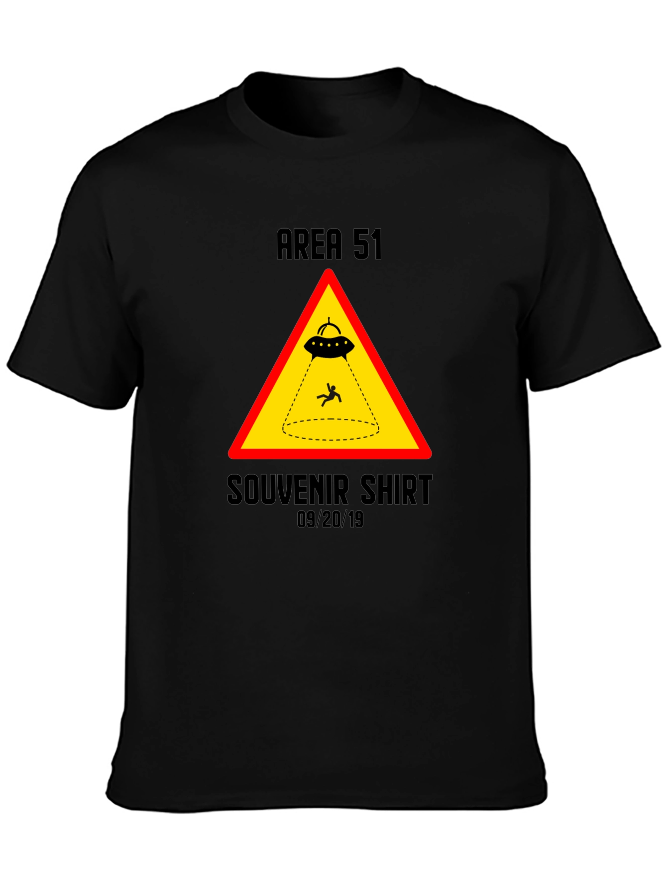 Area 51 Souvenir Shirt - UFO Abduction Graphic Tee