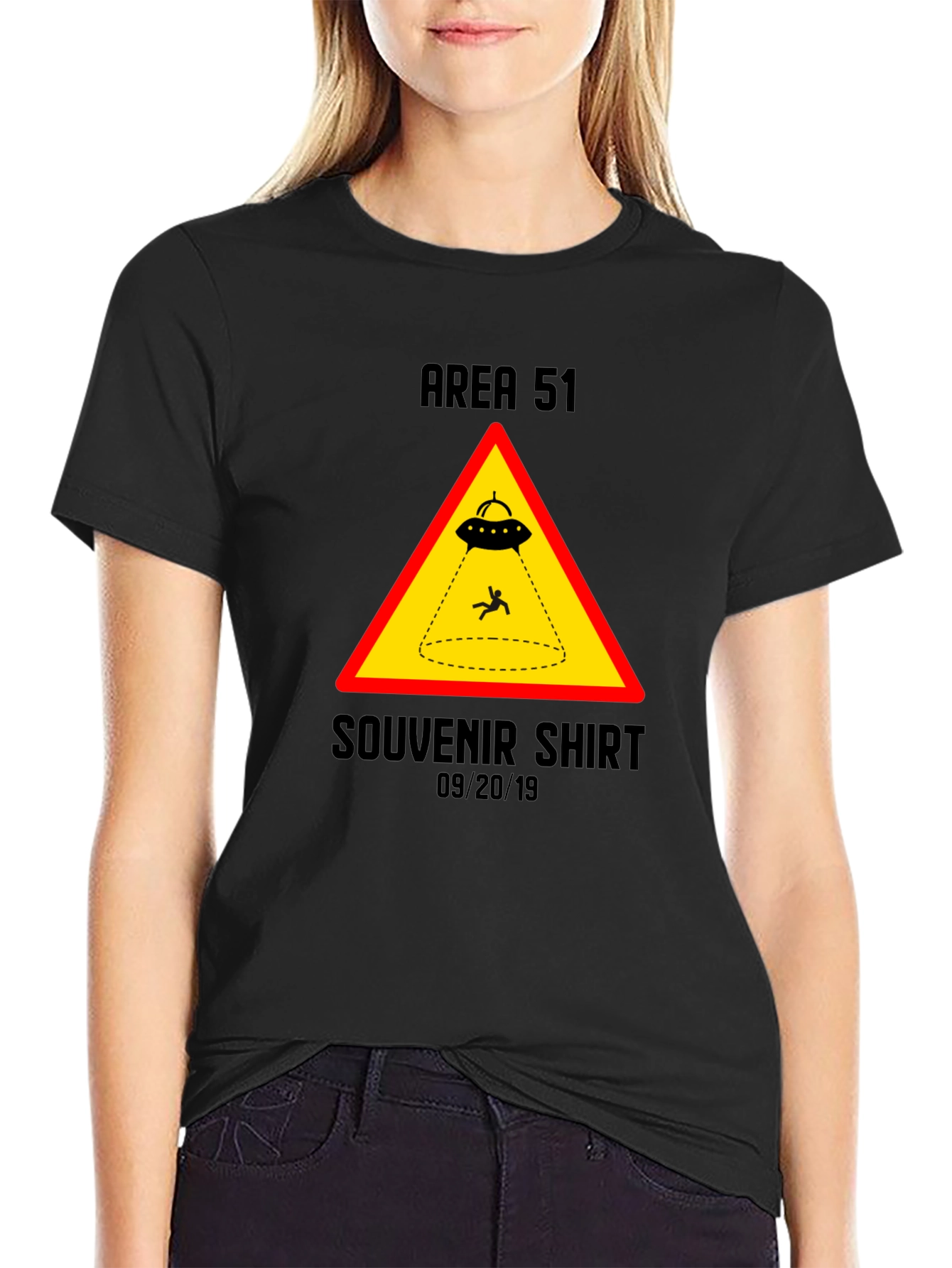 Area 51 Souvenir Shirt - UFO Abduction Graphic Tee