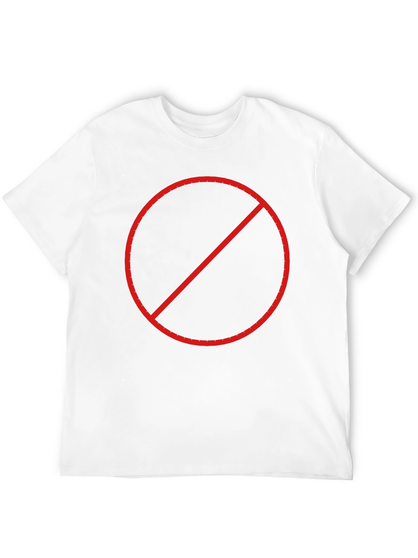 Black T-Shirt with No Symbol