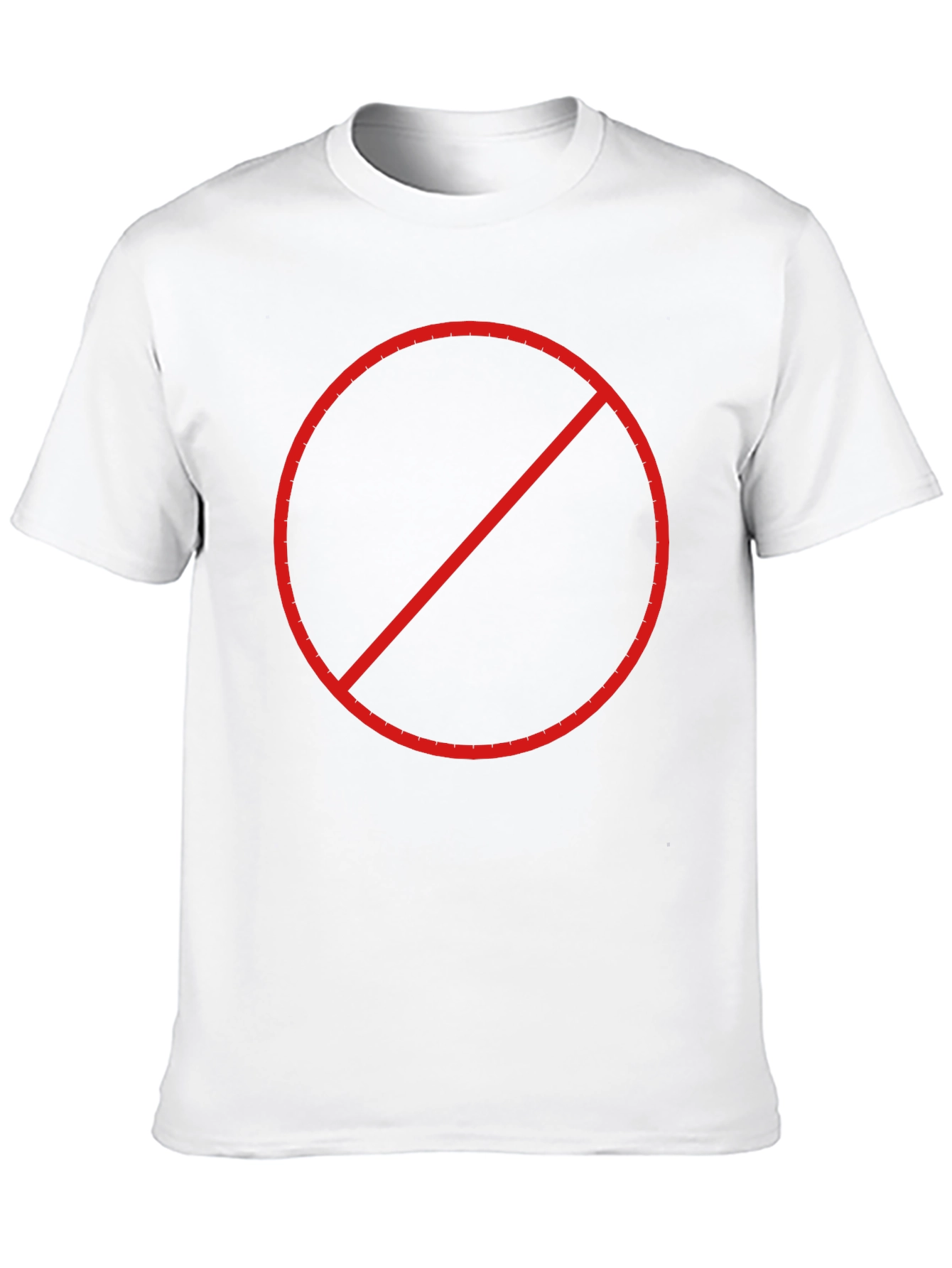 Black T-Shirt with No Symbol