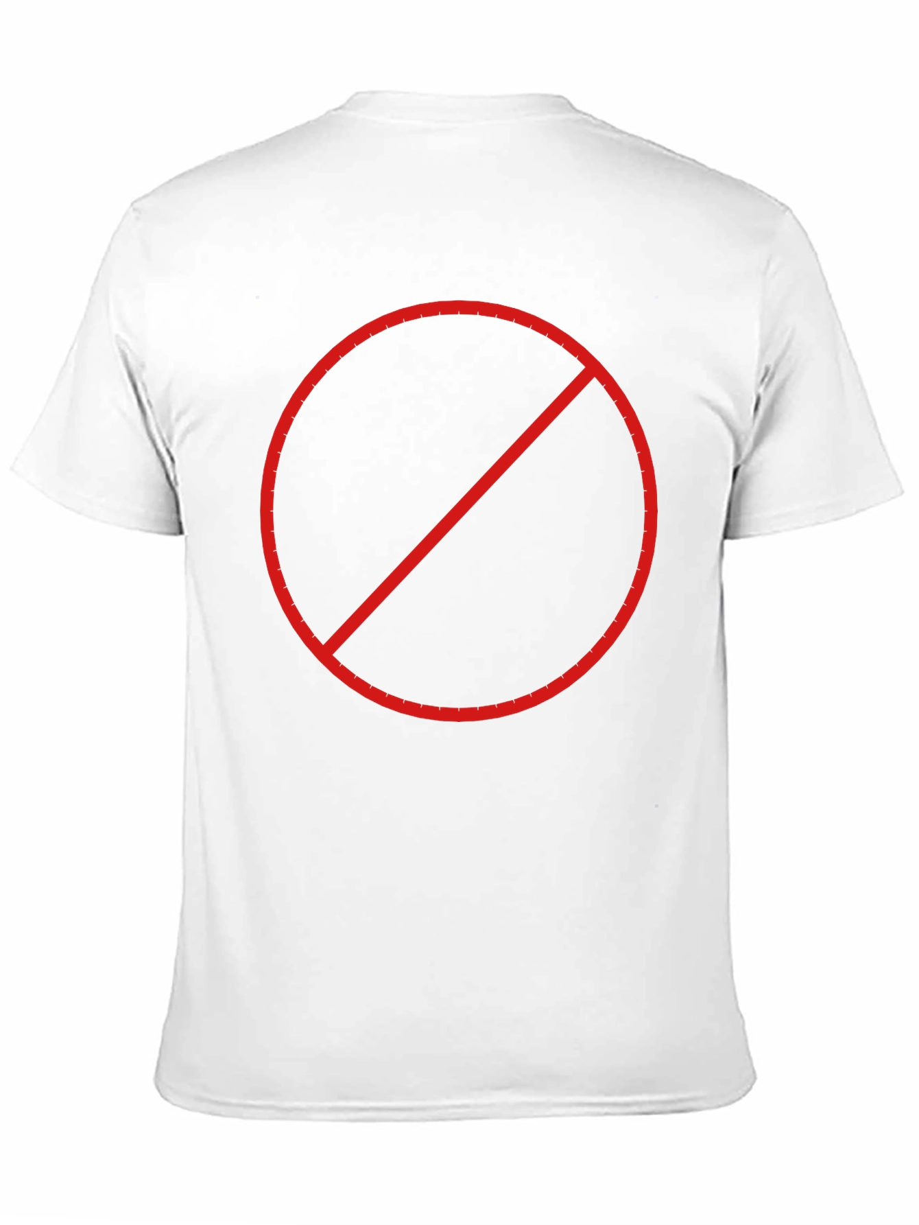 Black T-Shirt with No Symbol