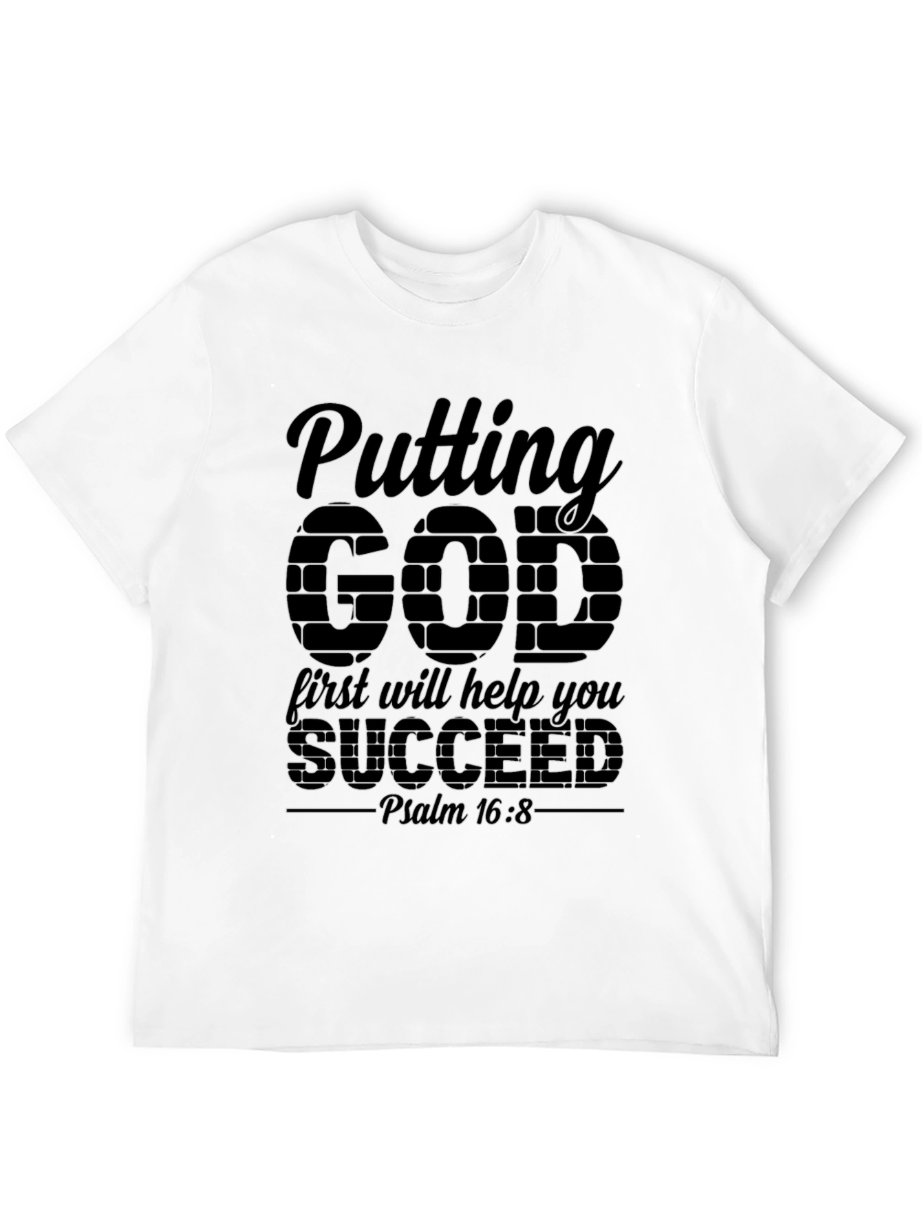 Putting God First T-Shirt - Christian Apparel