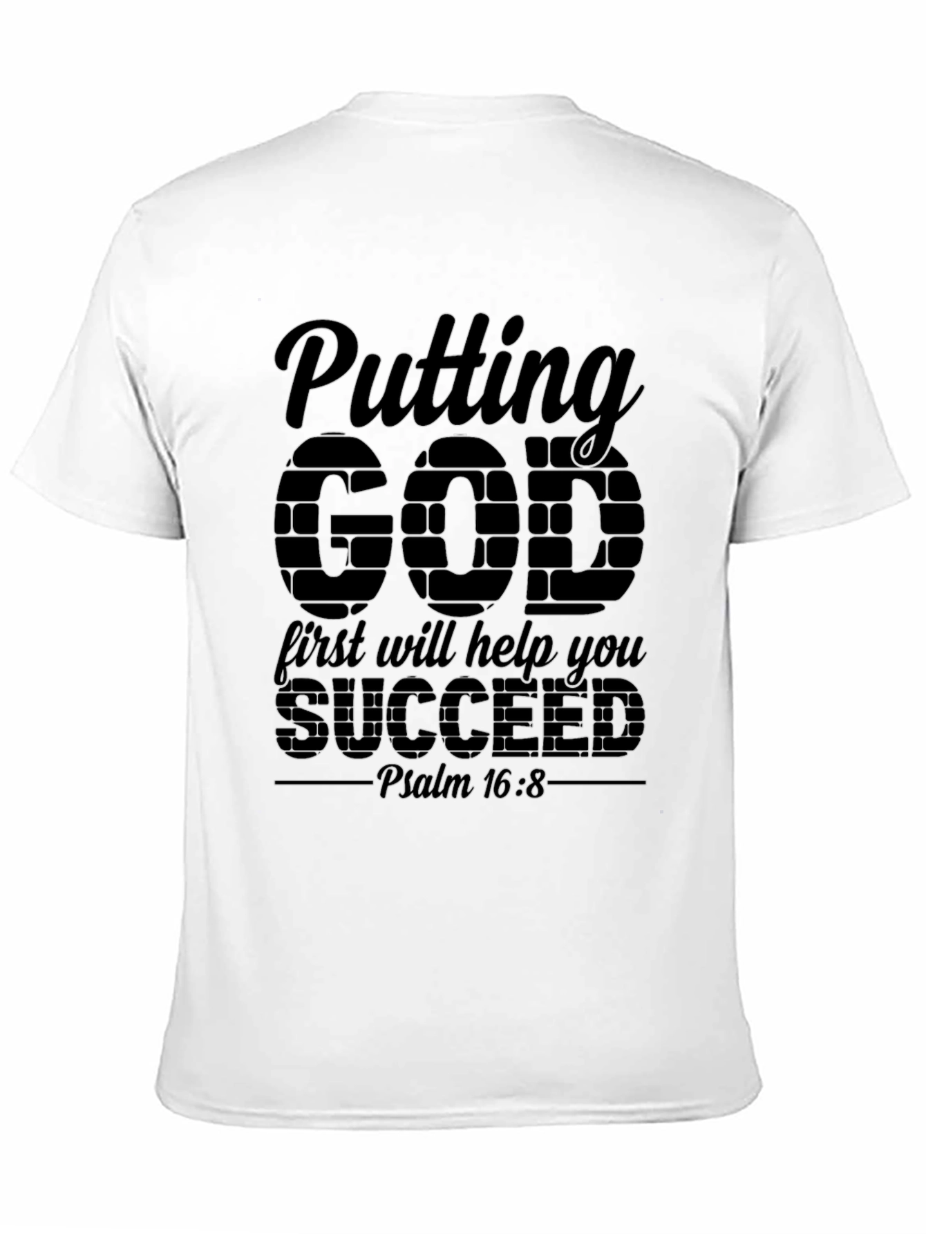 Putting God First T-Shirt - Christian Apparel