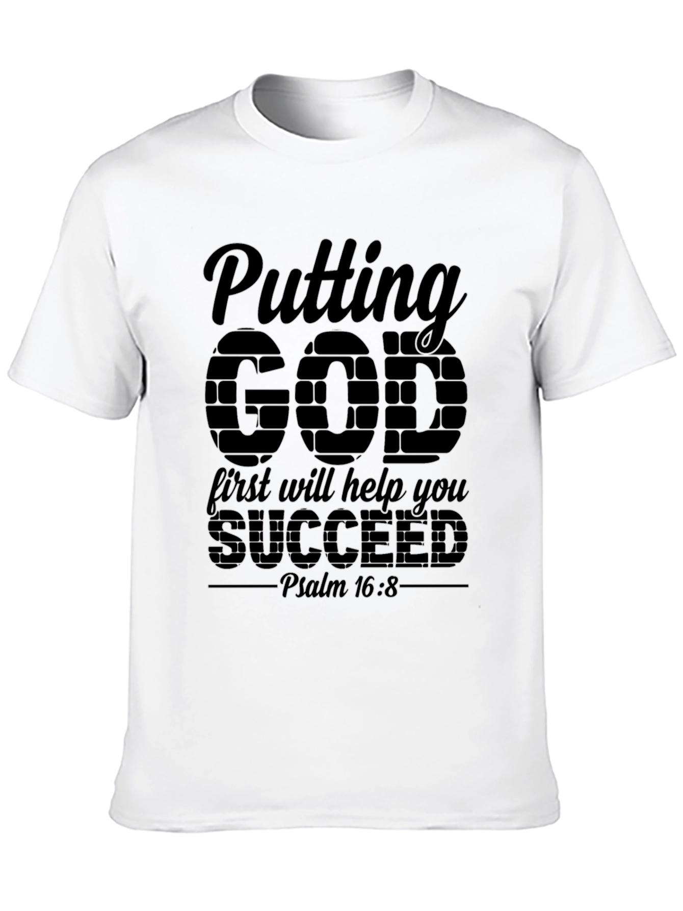 Putting God First T-Shirt - Christian Apparel