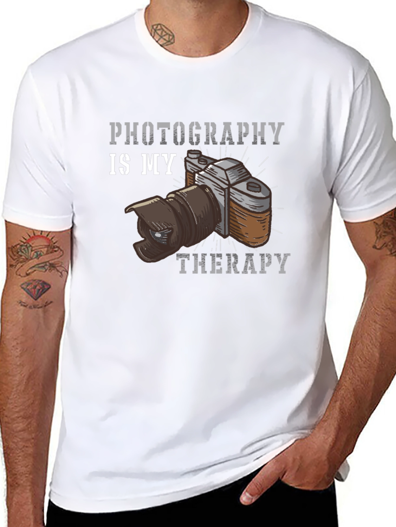 Photography is My Therapy T-Shirt