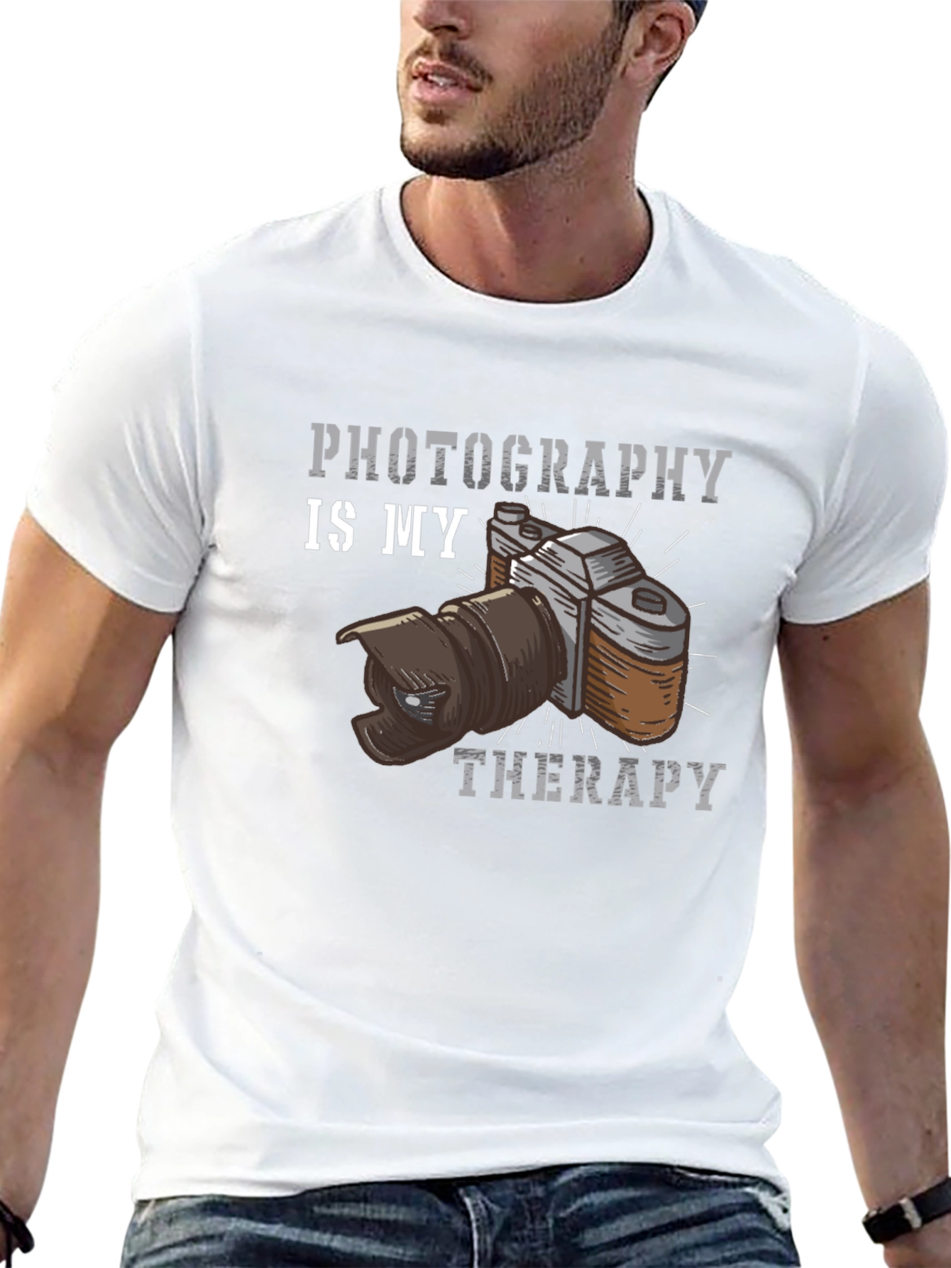 Photography is My Therapy T-Shirt