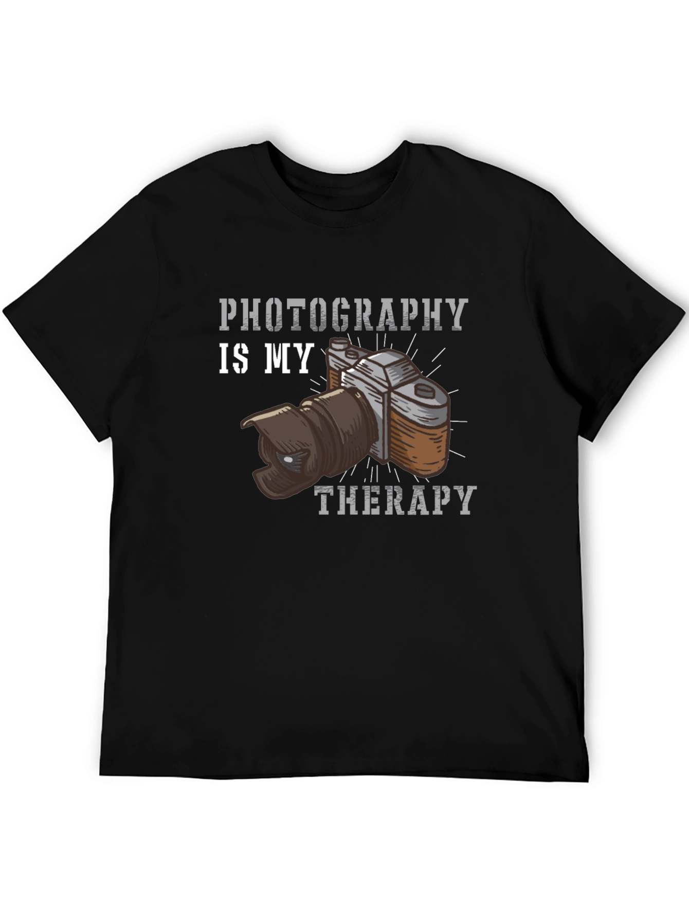 Photography is My Therapy T-Shirt