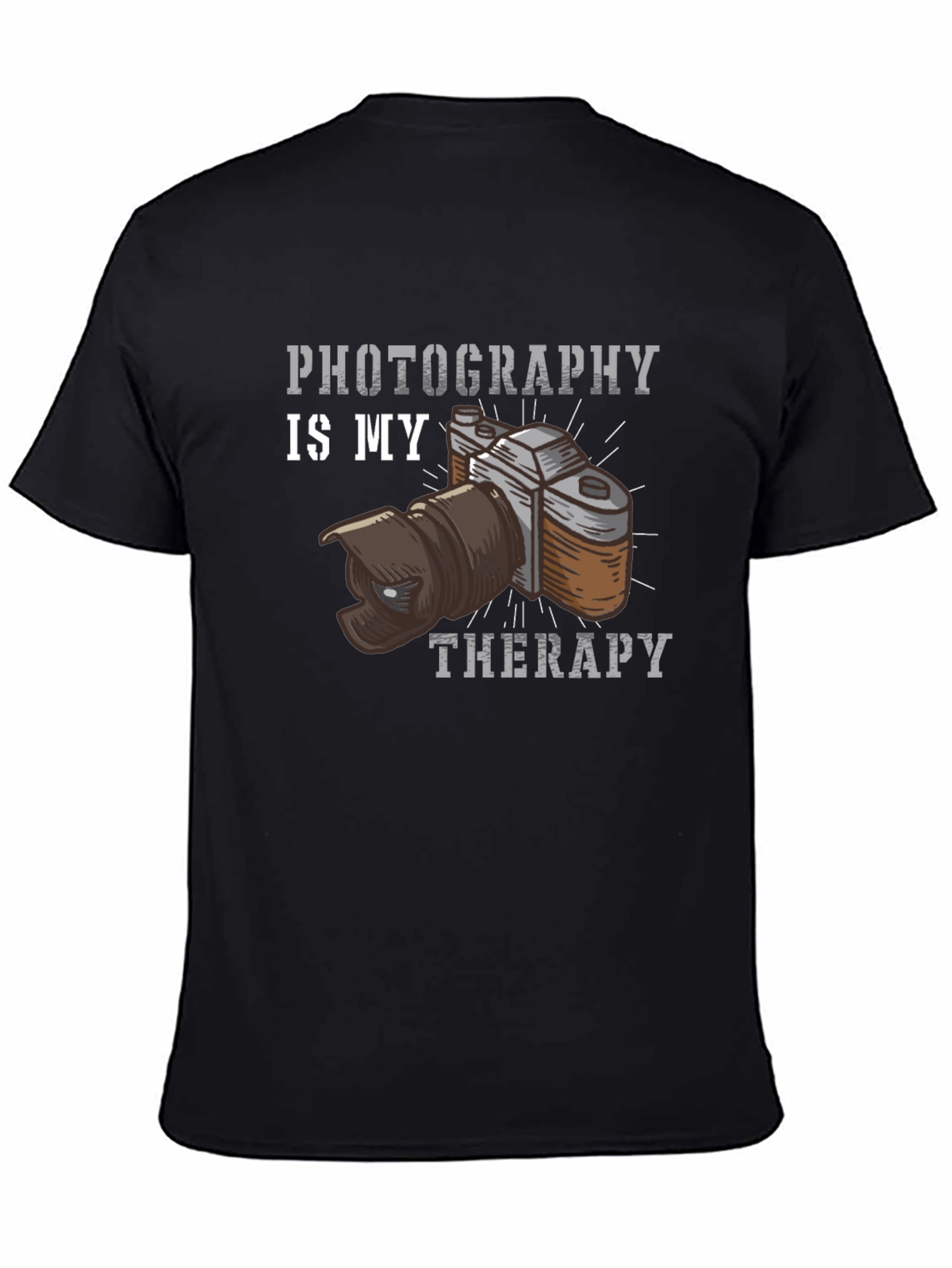 Photography is My Therapy T-Shirt