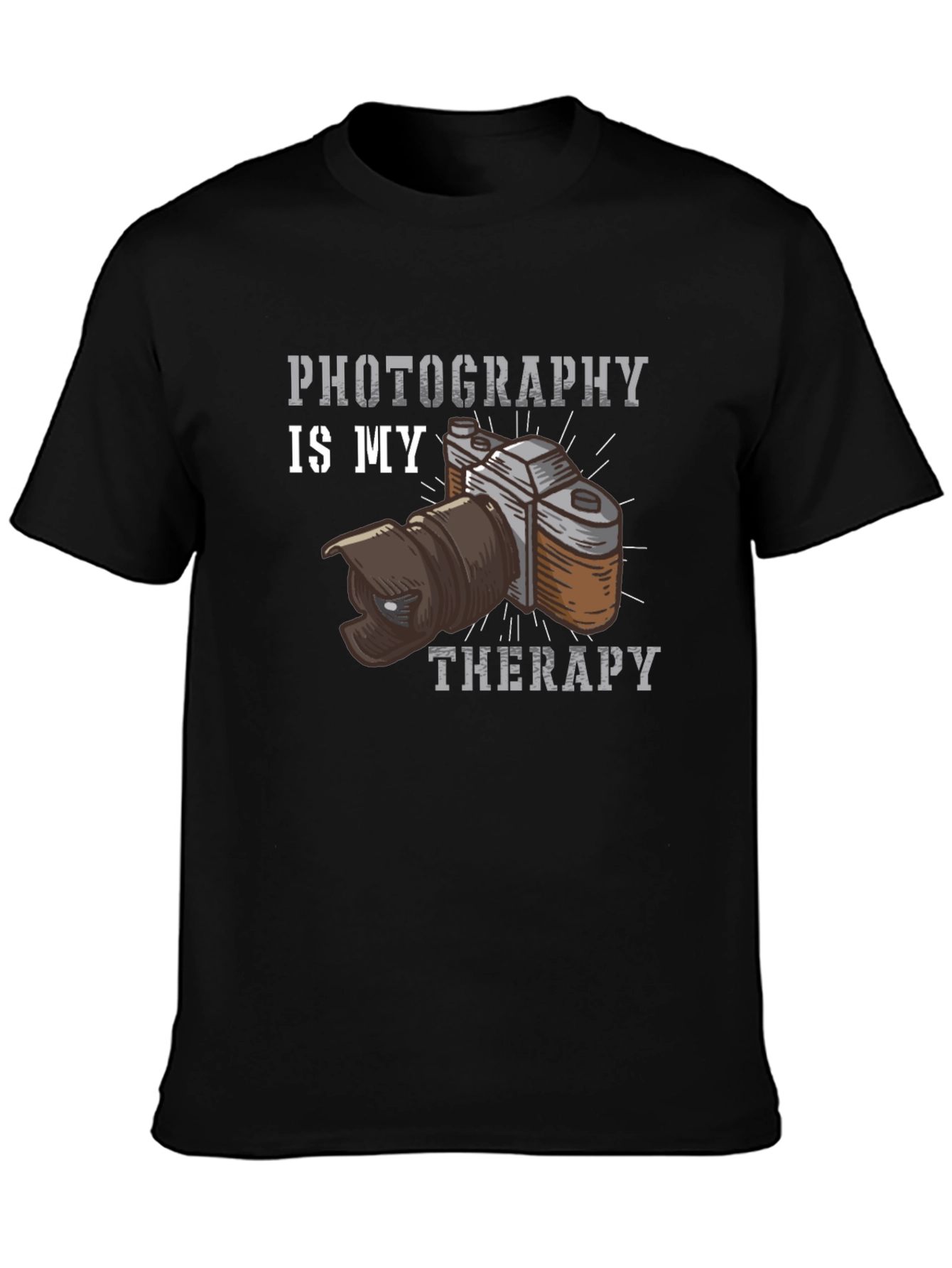 Photography is My Therapy T-Shirt