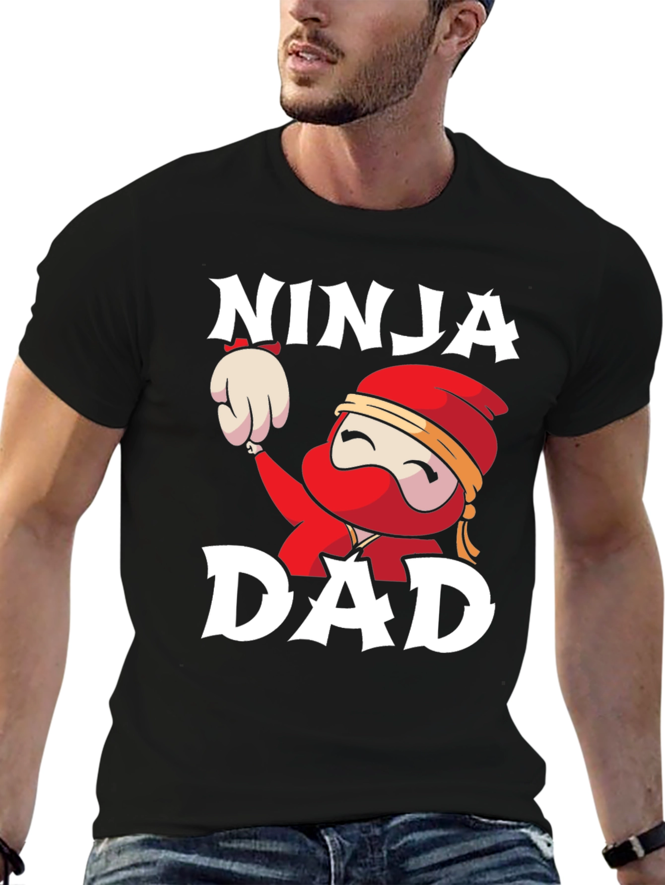 Ninja Dad T-Shirt - Cool Fathers Day Gift