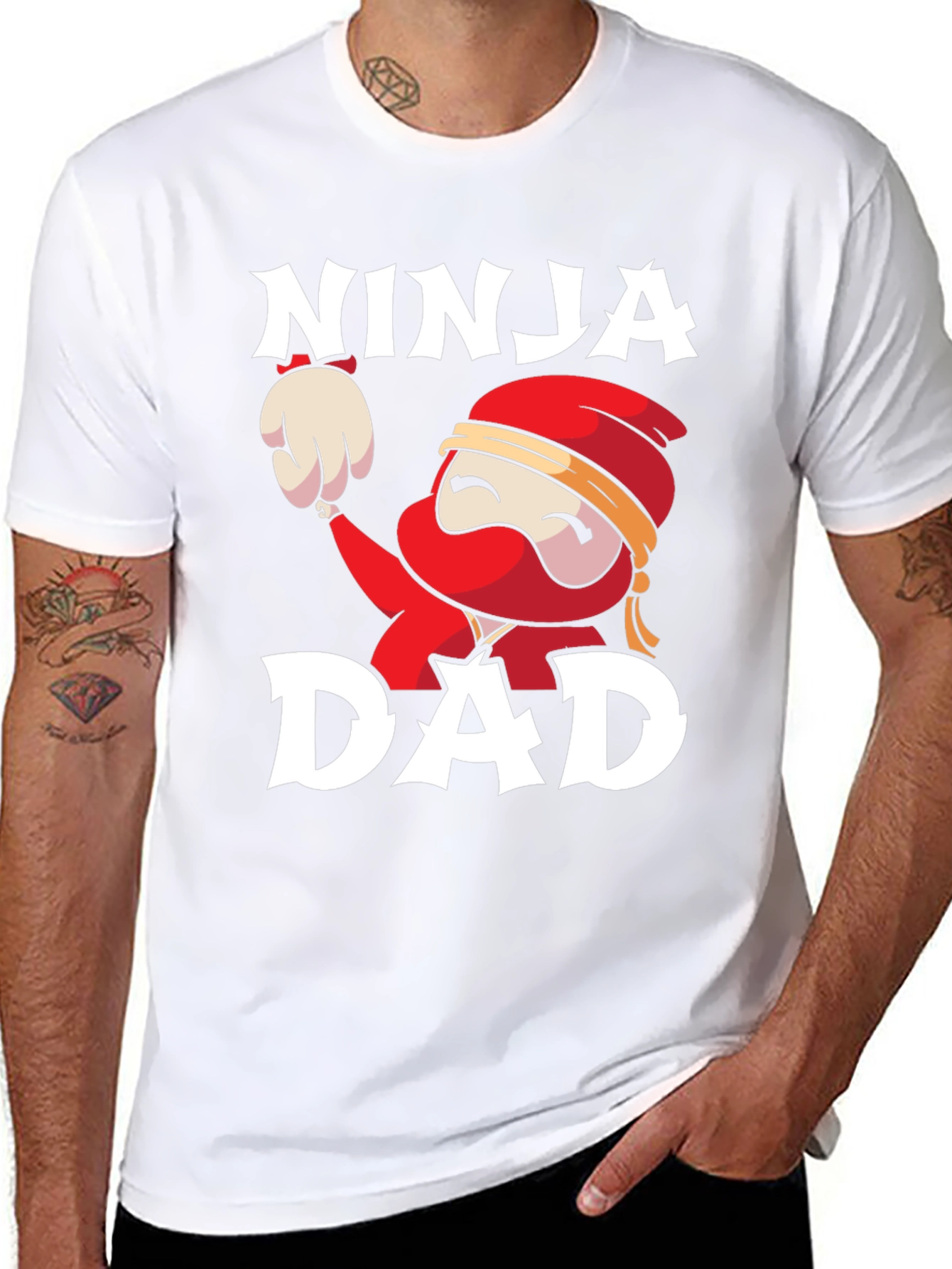 Ninja Dad T-Shirt - Cool Fathers Day Gift