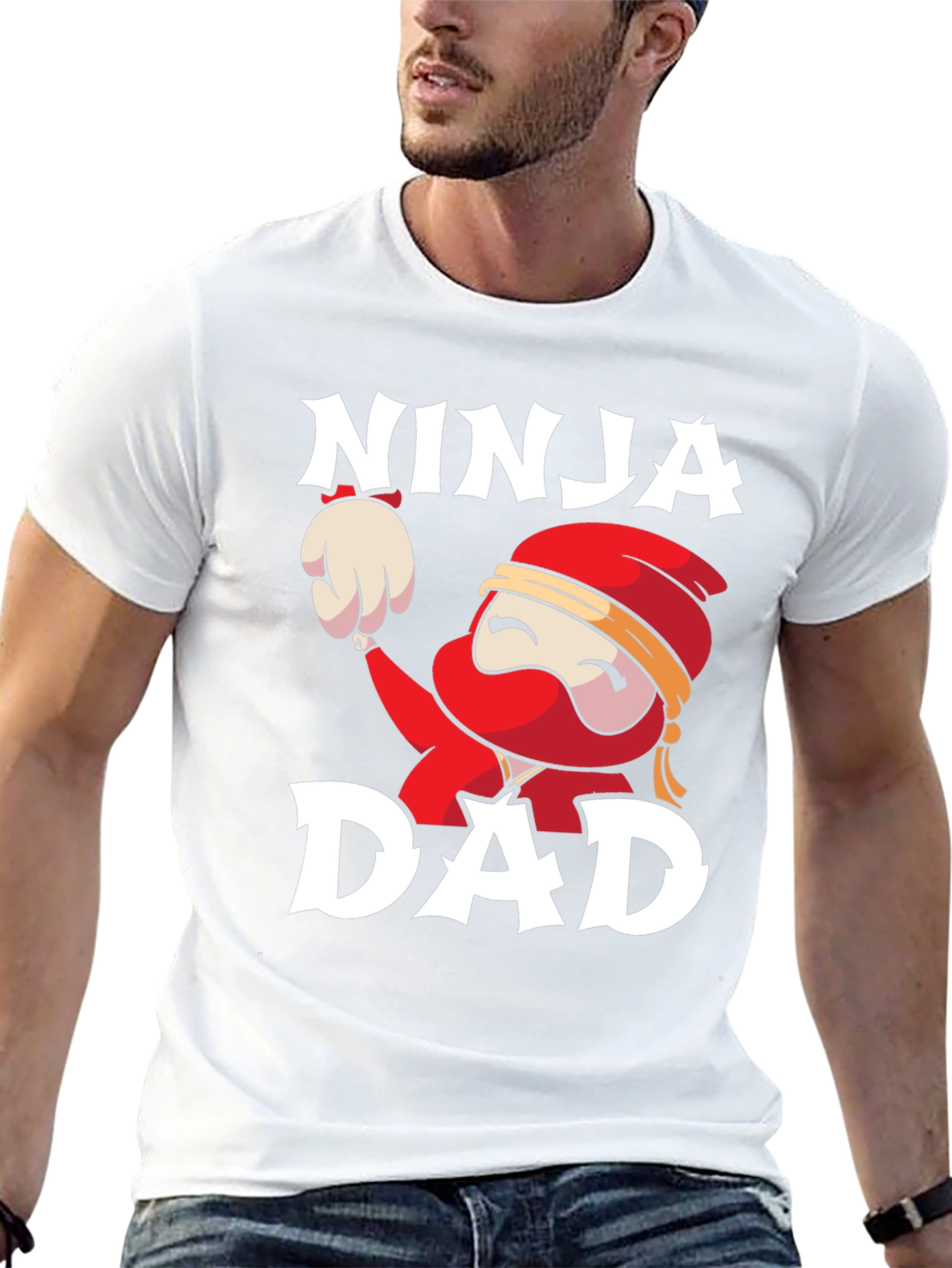 Ninja Dad T-Shirt - Cool Fathers Day Gift