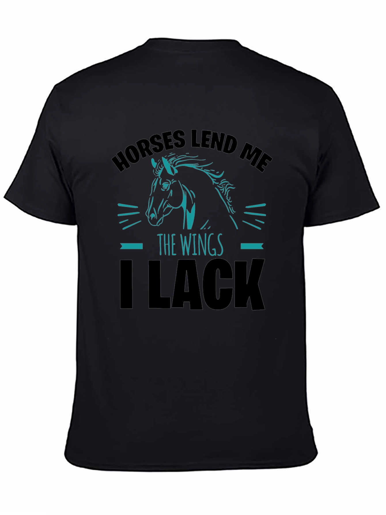 Horses Lend Me The Wings Graphic T-Shirt