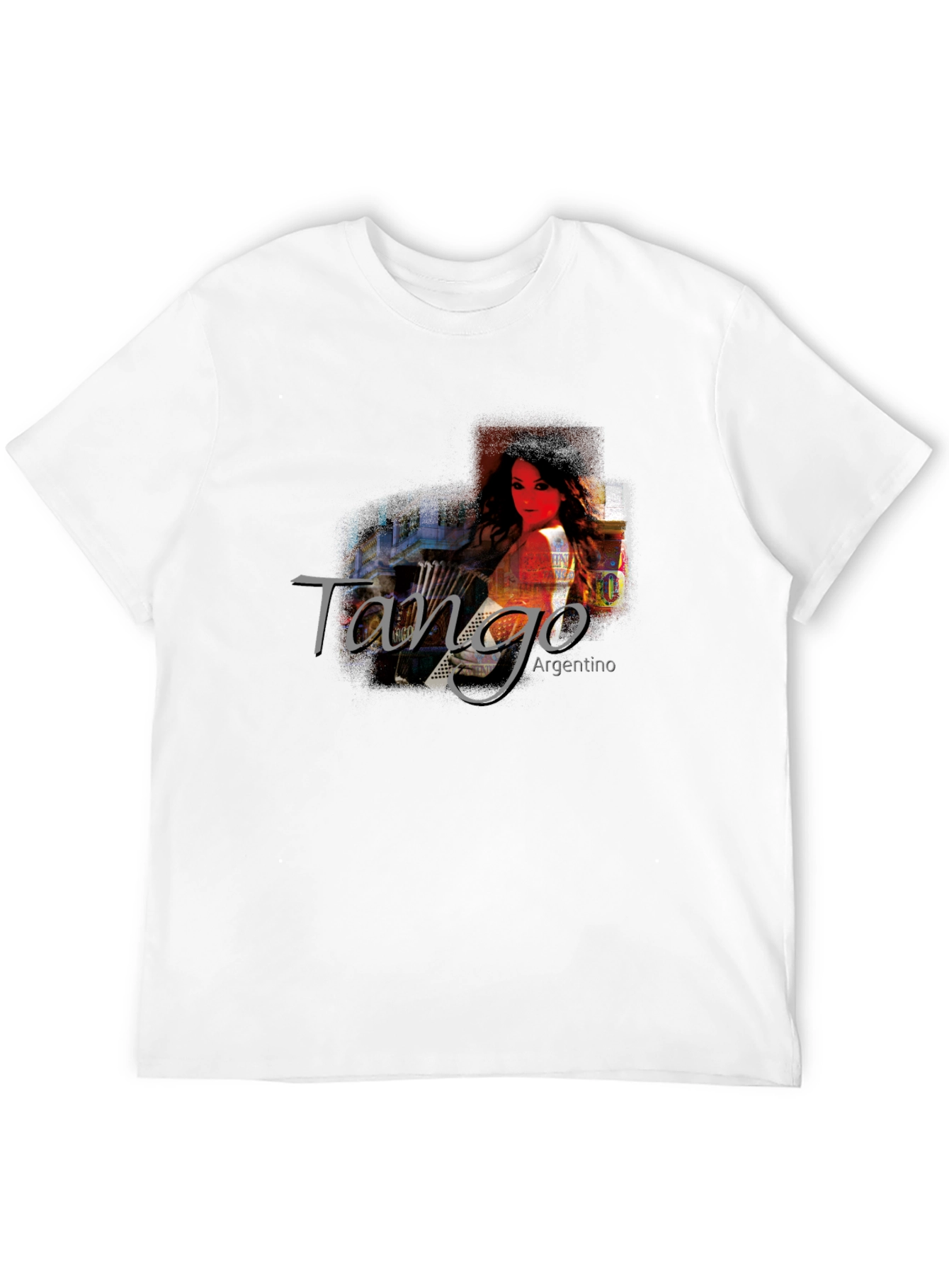 Tango Argentino Graphic T-Shirt - Black