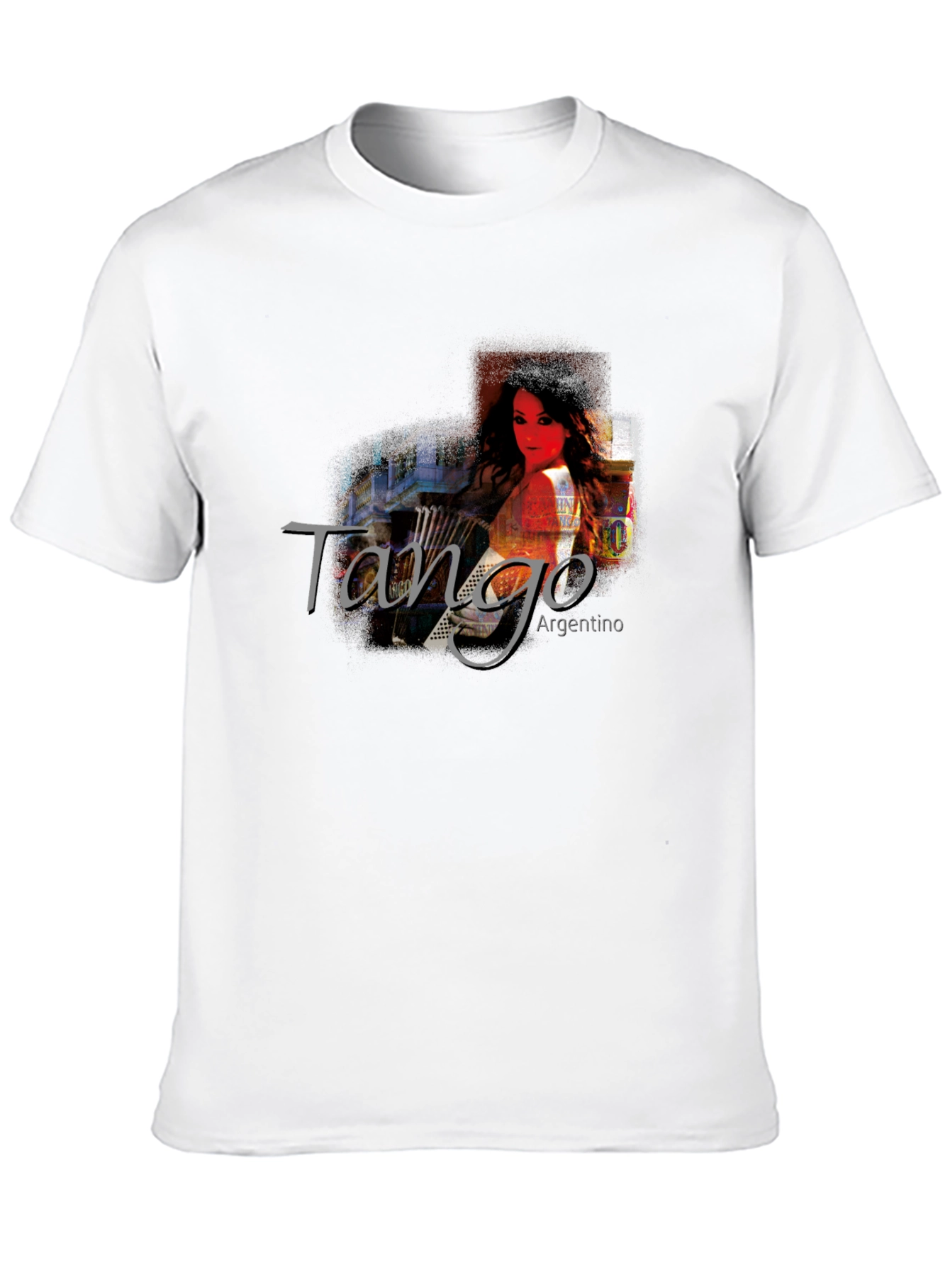 Tango Argentino Graphic T-Shirt - Black
