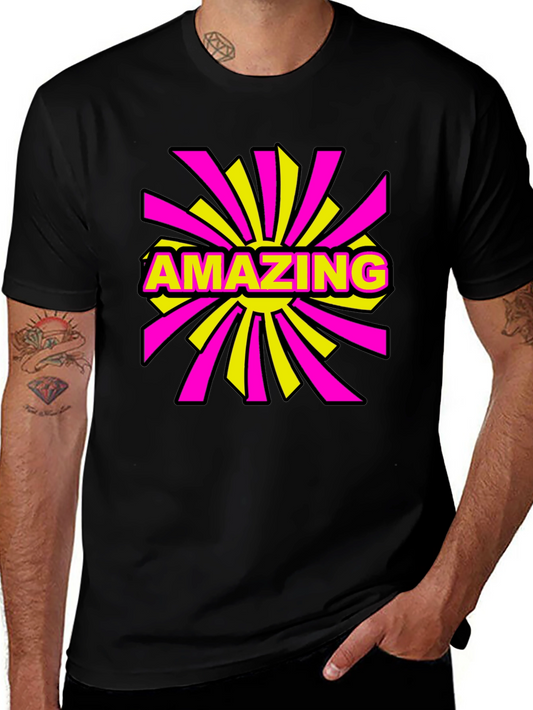 Amazing Graphic Print T-Shirt - Fun Trendy Tee