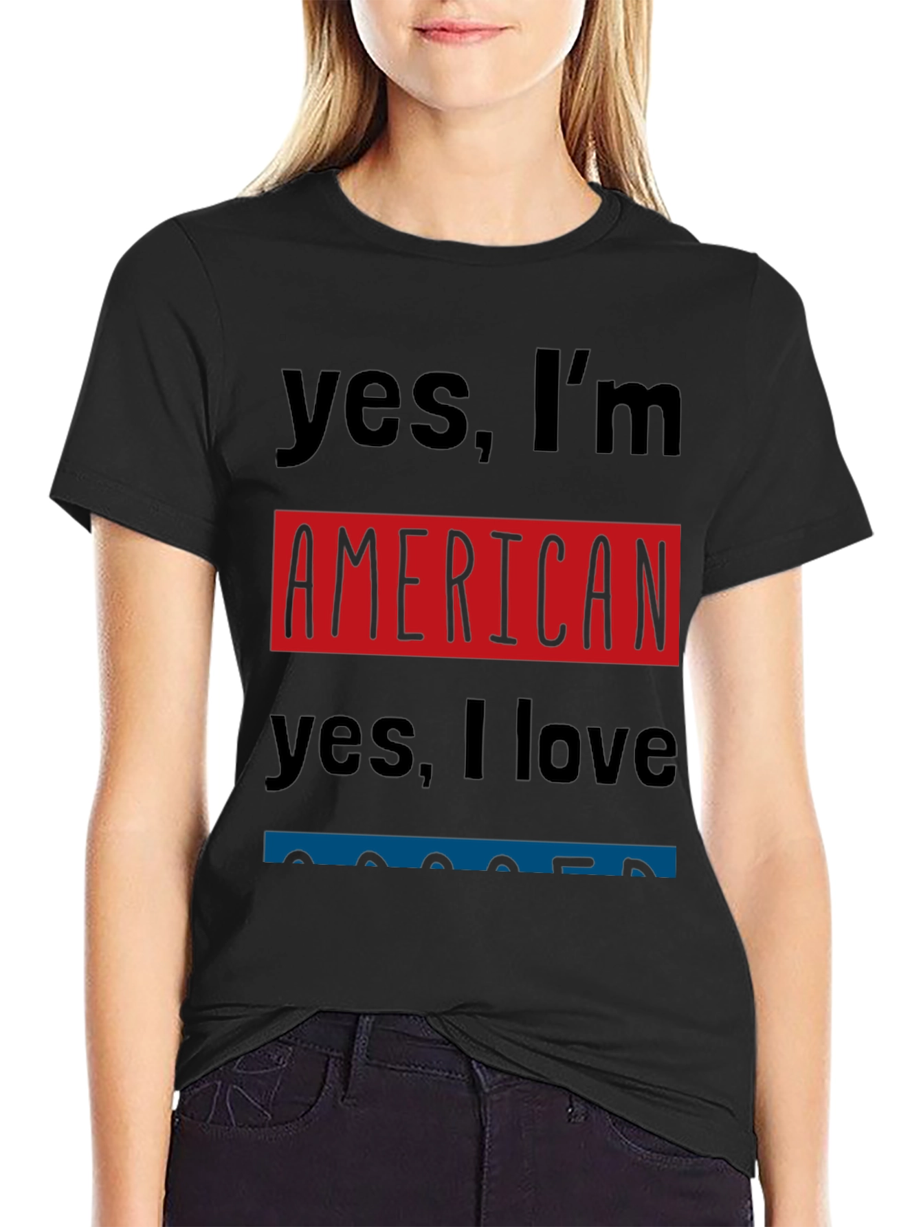American Pride T-Shirt: Yes Im American