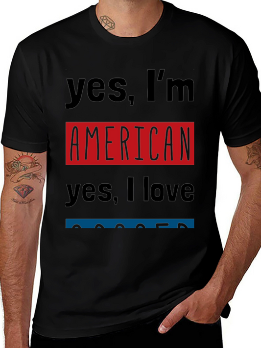 American Pride T-Shirt: Yes Im American