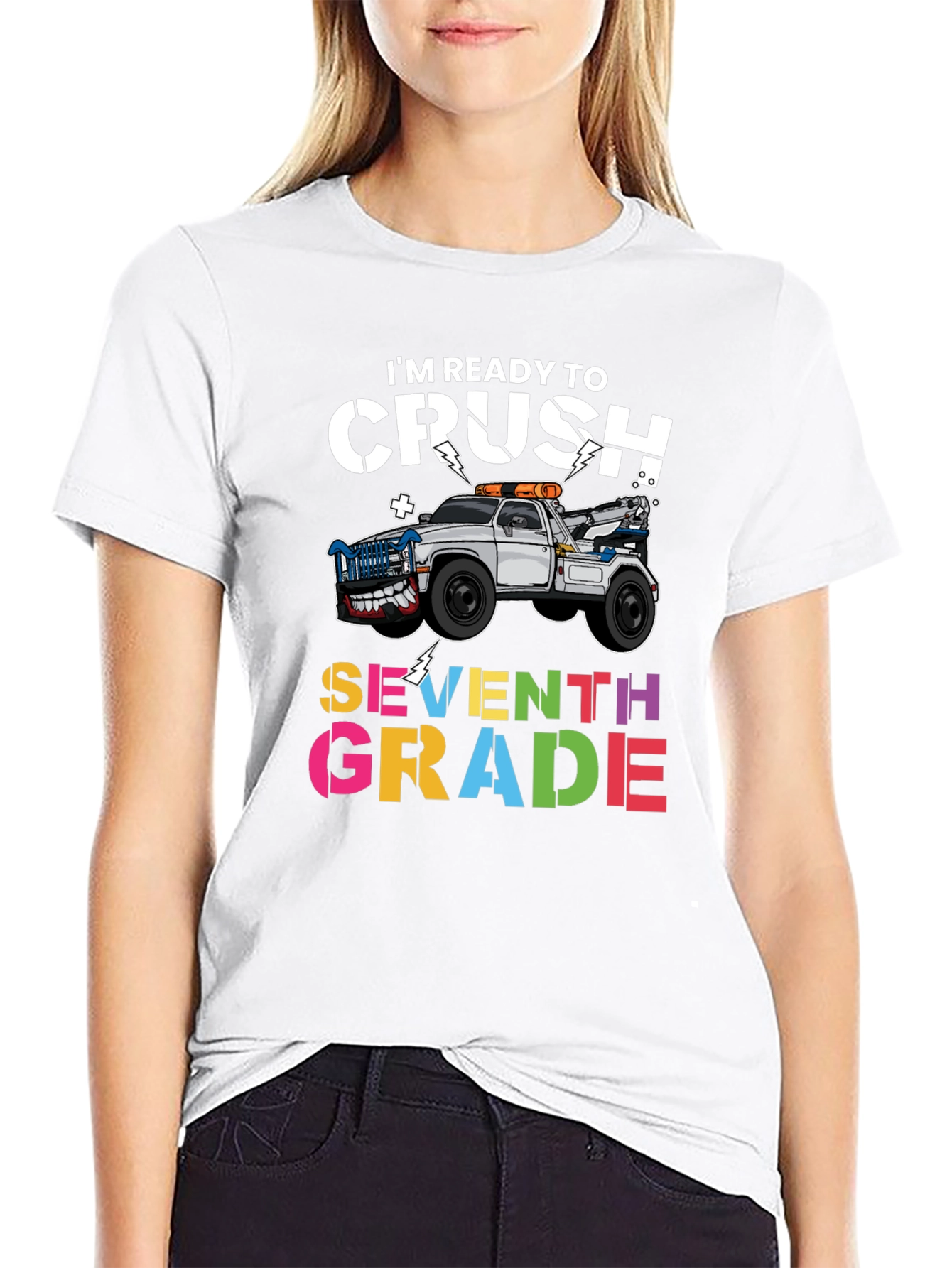 Ready to Crush Seventh Grade T-Shirt
