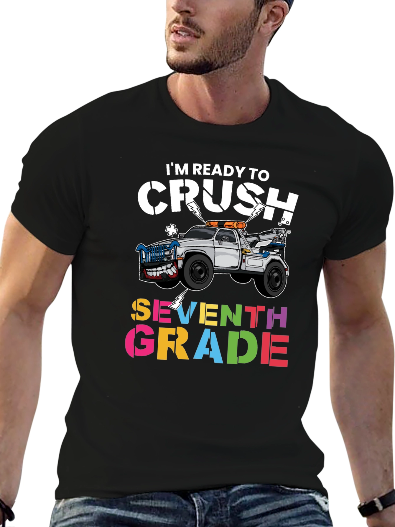 Ready to Crush Seventh Grade T-Shirt