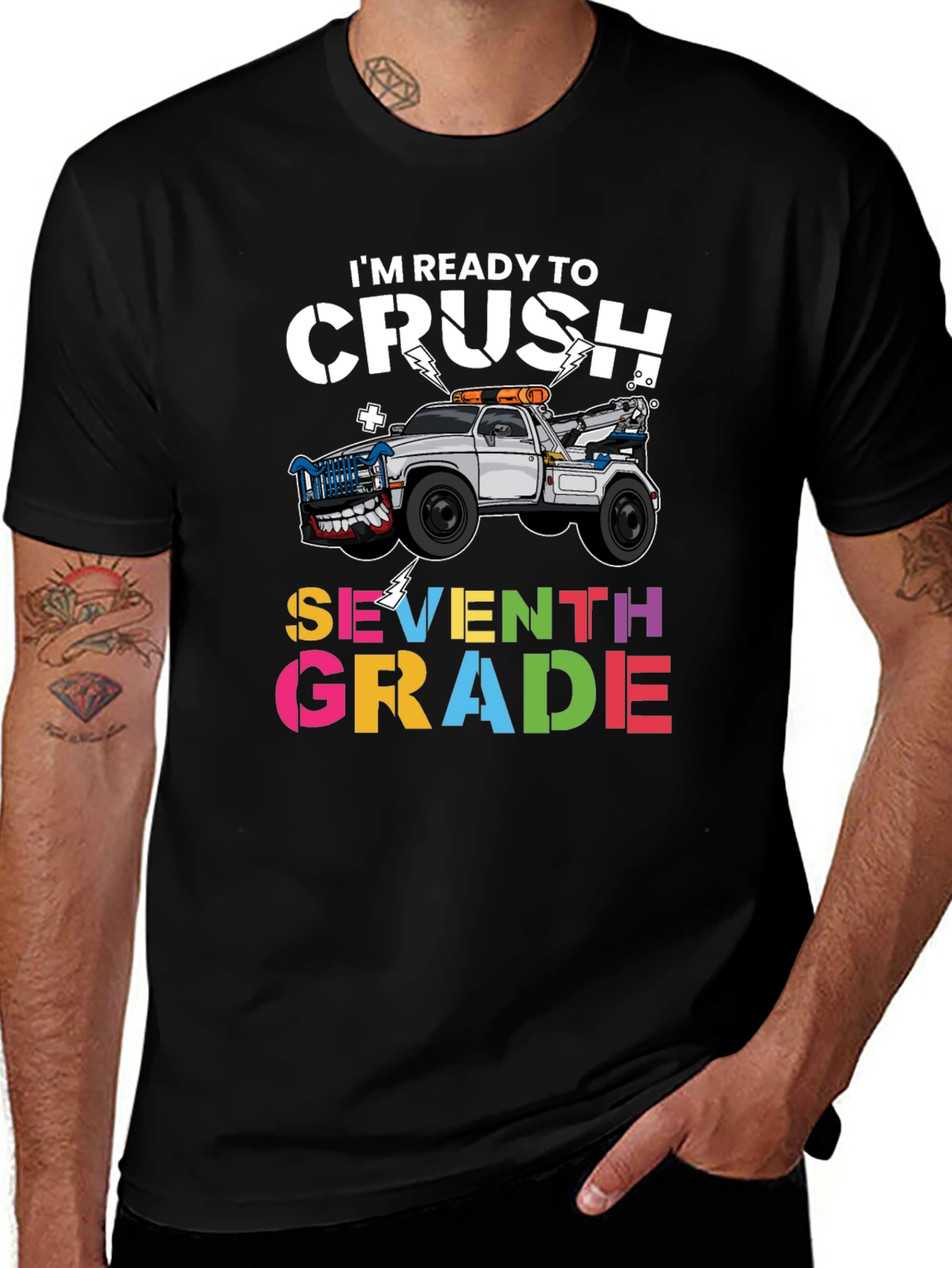 Ready to Crush Seventh Grade T-Shirt