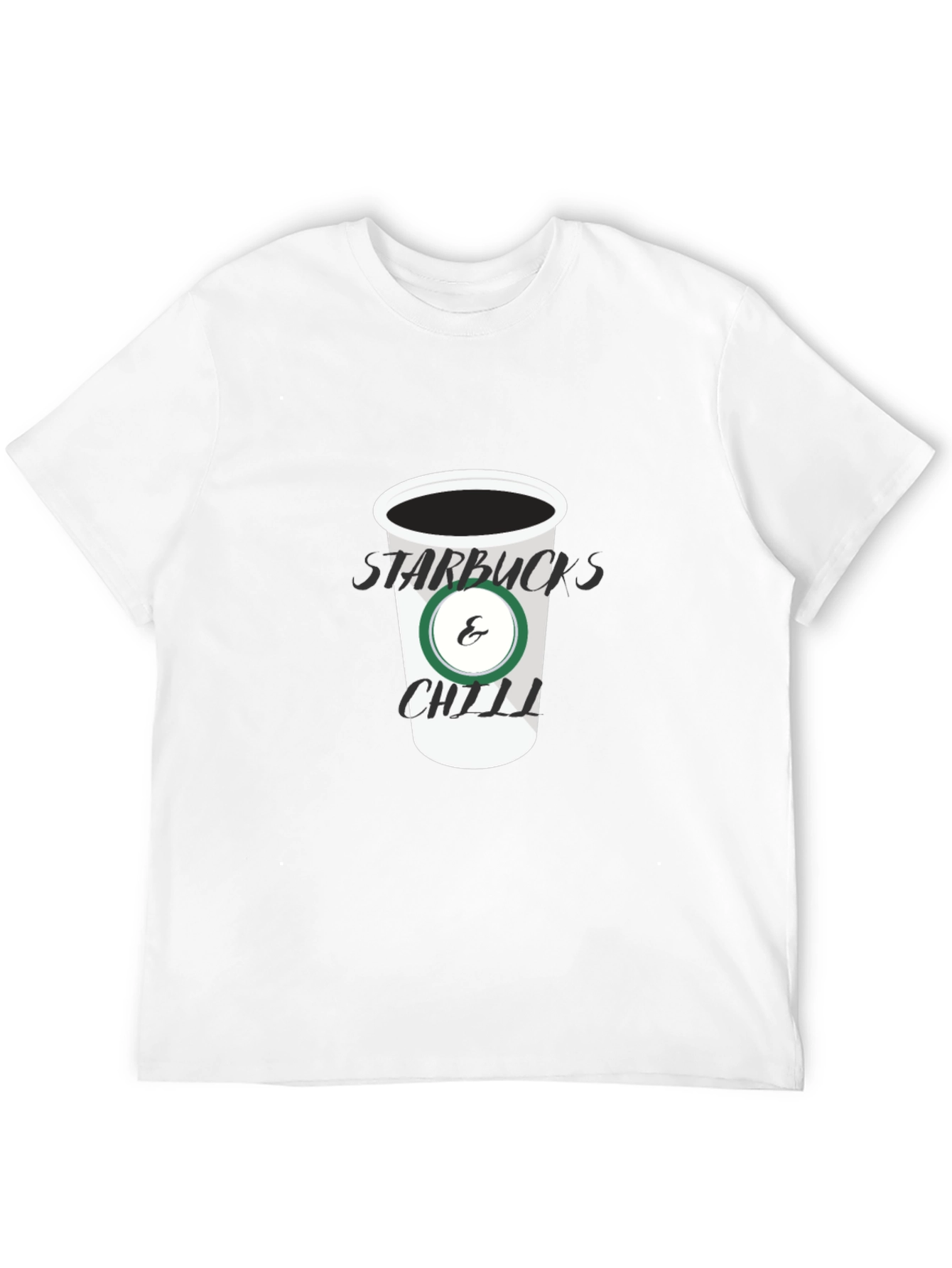 Starbucks & Chill Black T-Shirt