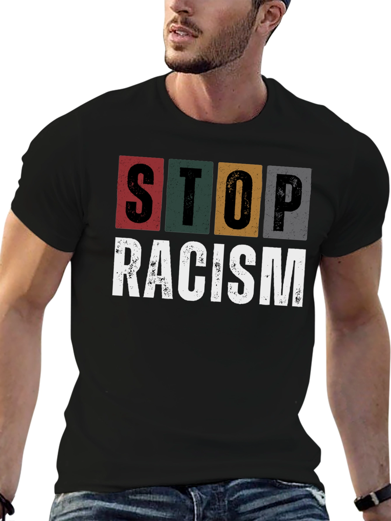 Stop Racism T-Shirt - Equality Advocate Tee