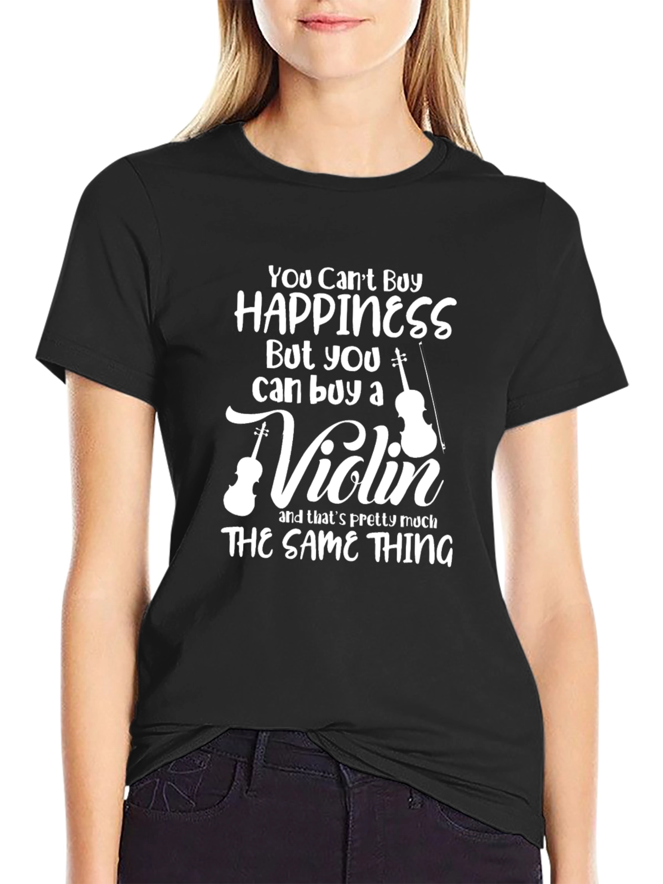 Happiness Violin T-Shirt