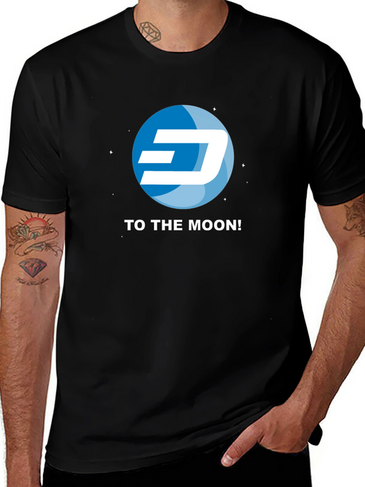 To The Moon Graphic Tee - Crypto T-Shirt