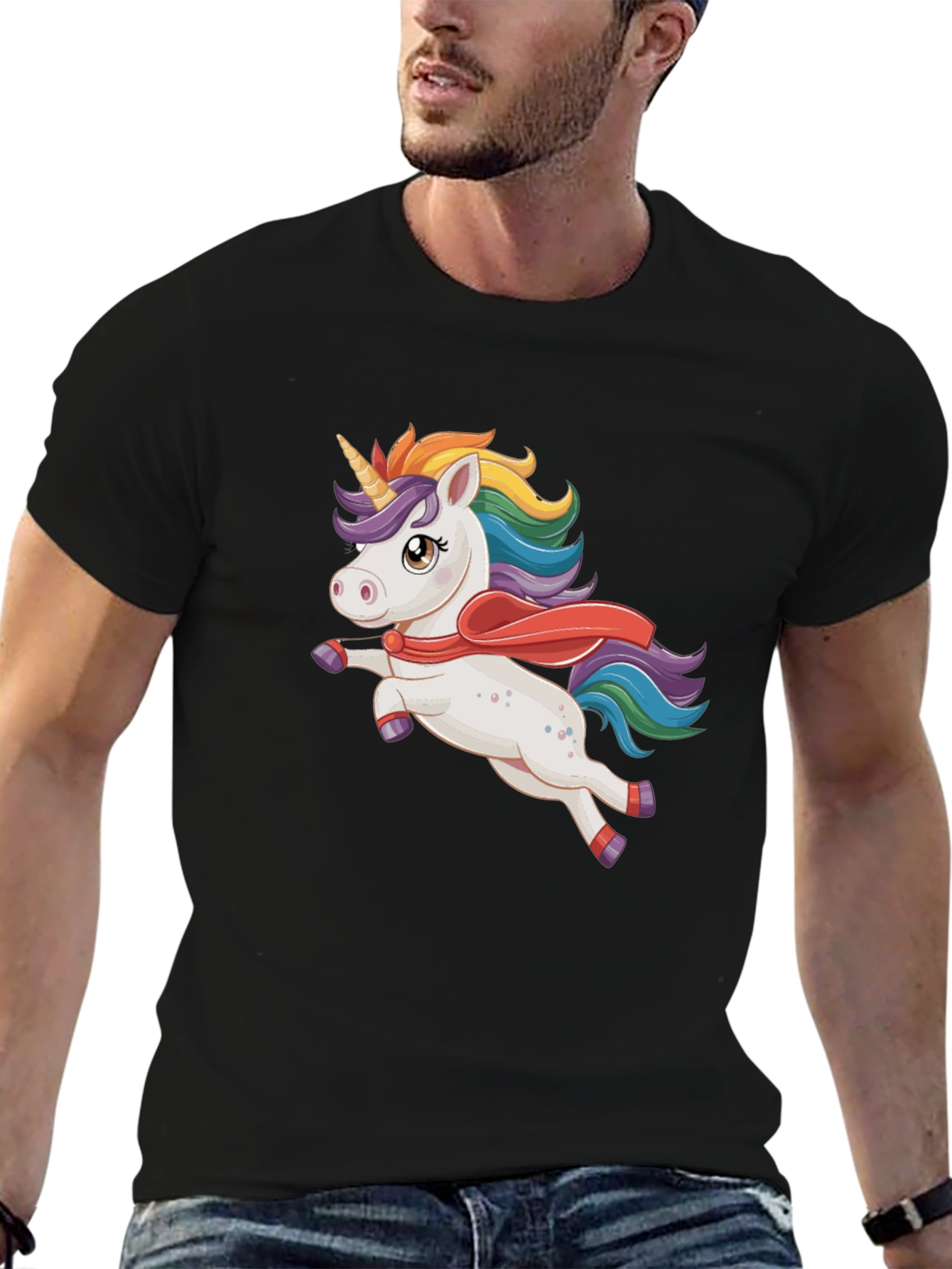 Unicorn Graphic Tee - Whimsical Style