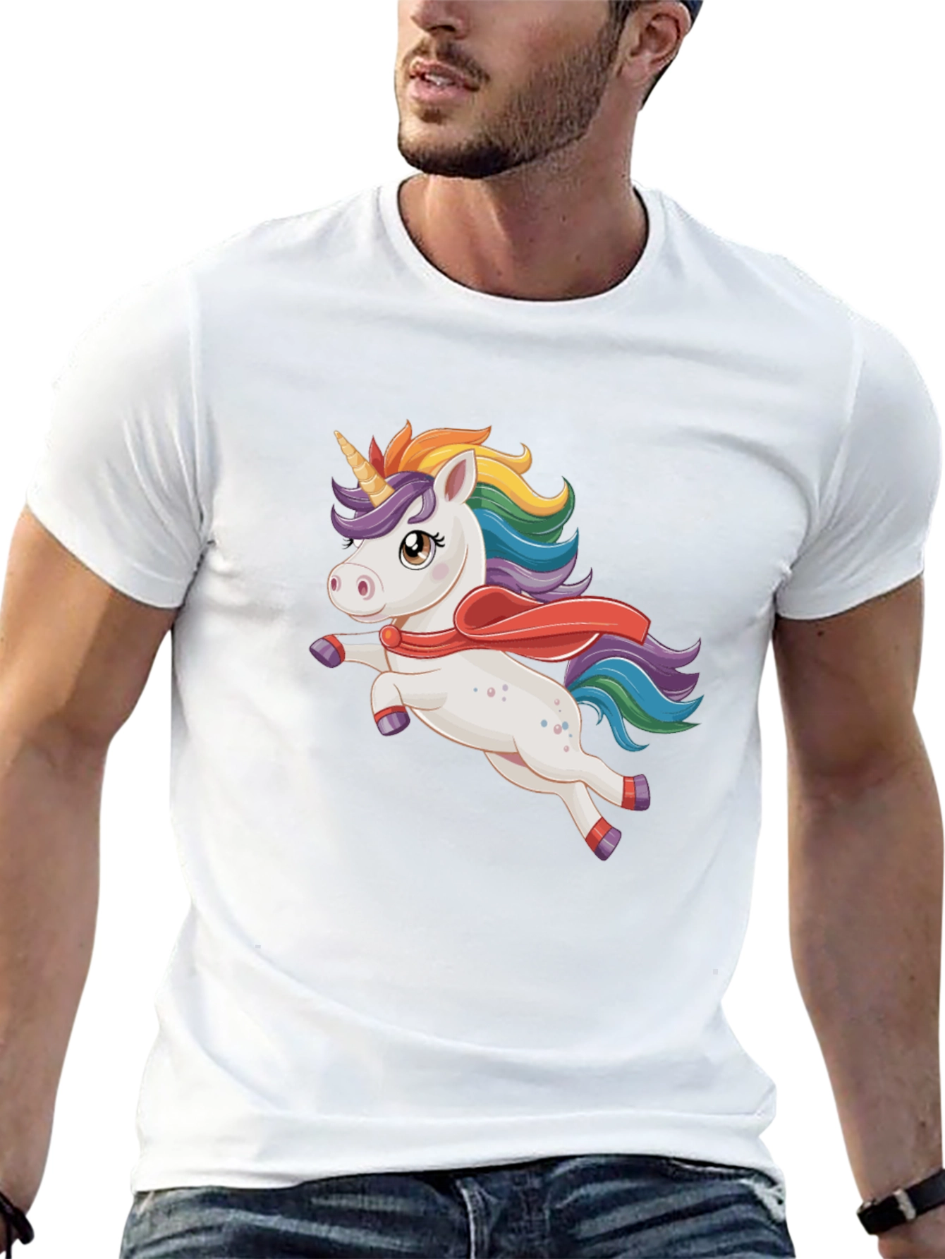 Unicorn Graphic Tee - Whimsical Style