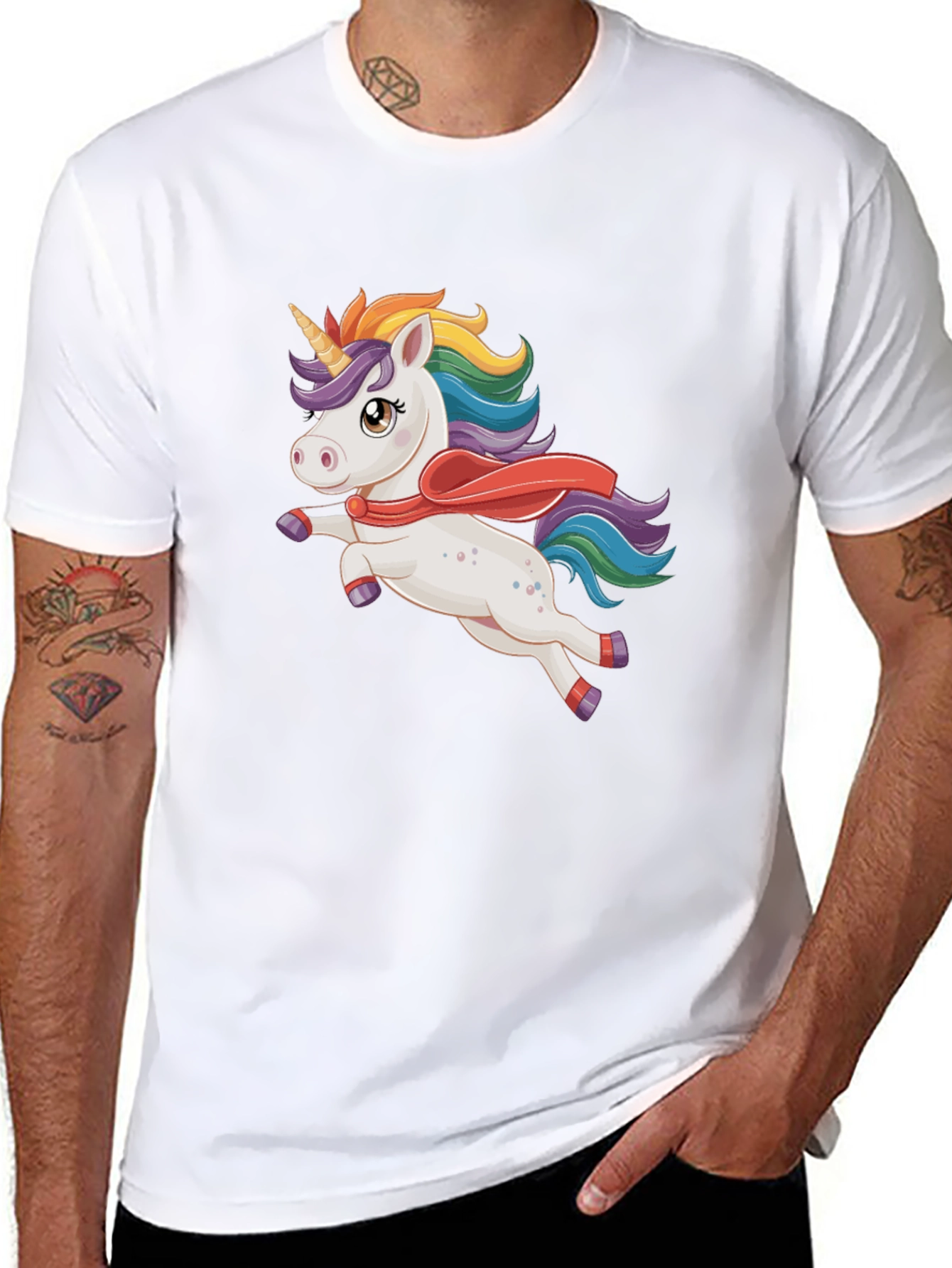 Unicorn Graphic Tee - Whimsical Style