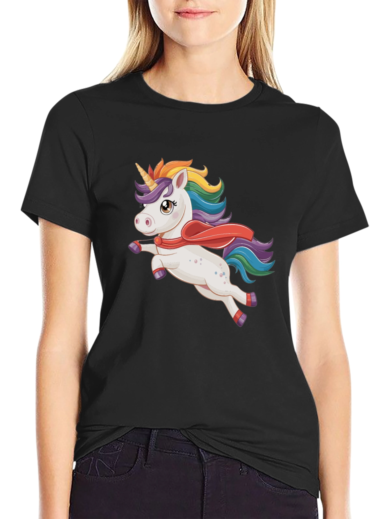 Unicorn Graphic Tee - Whimsical Style