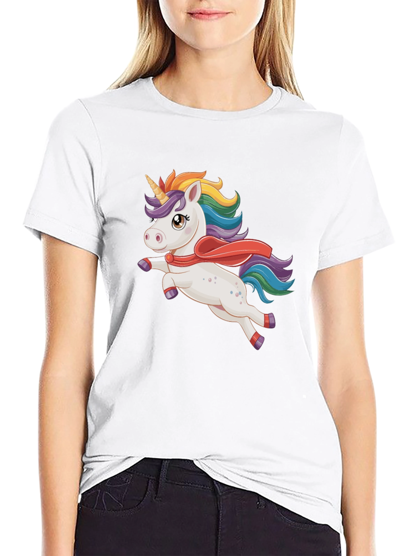 Unicorn Graphic Tee - Whimsical Style