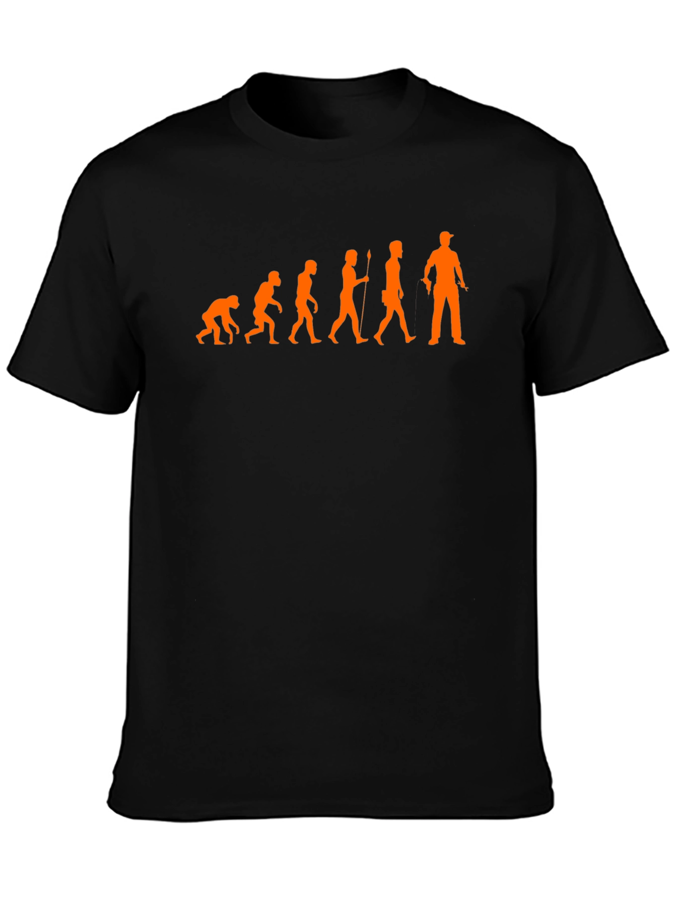 Evolution T-Shirt Funny Man to Tradesman Tee