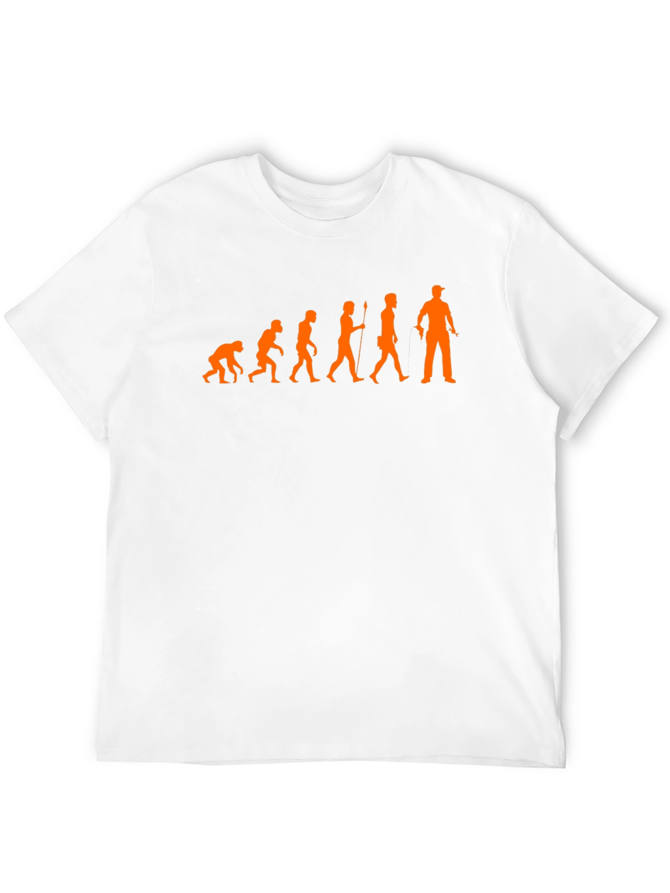 Evolution T-Shirt Funny Man to Tradesman Tee