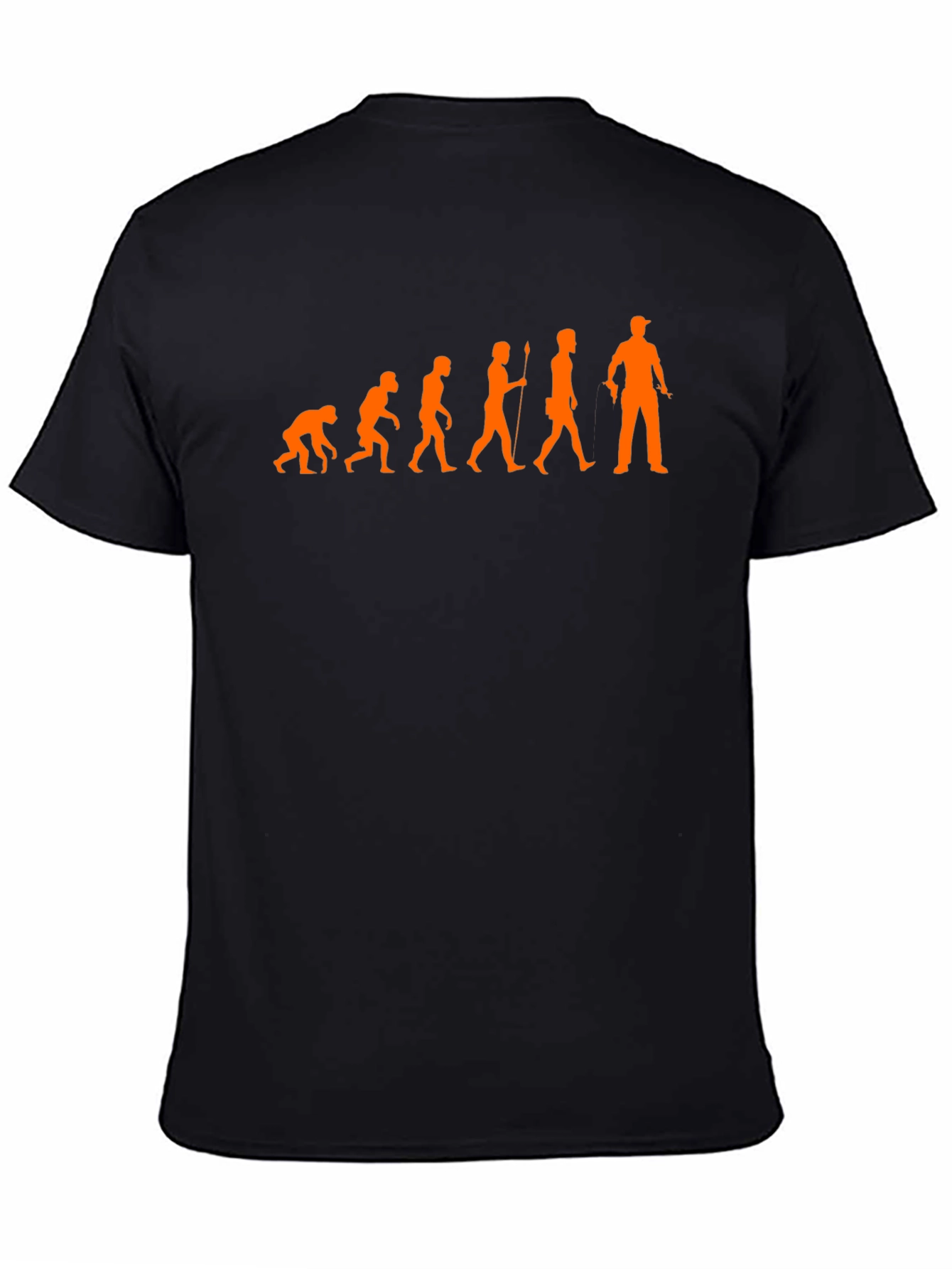 Evolution T-Shirt Funny Man to Tradesman Tee