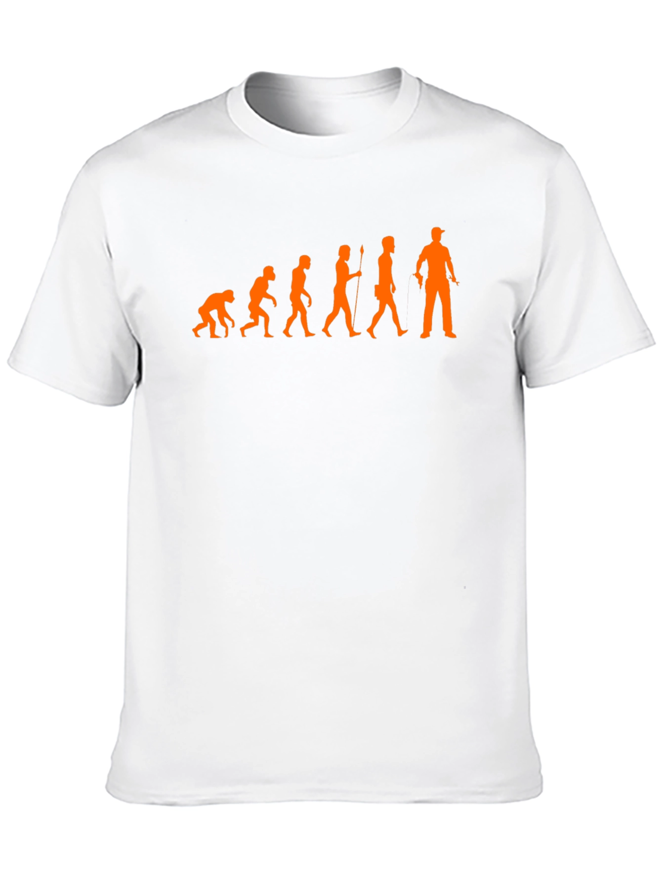 Evolution T-Shirt Funny Man to Tradesman Tee