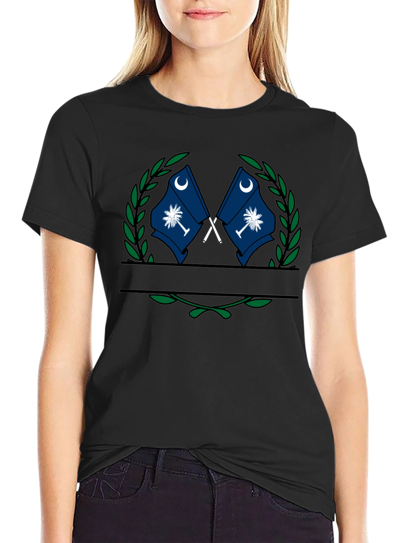 South Carolina Flag Graphic Tee