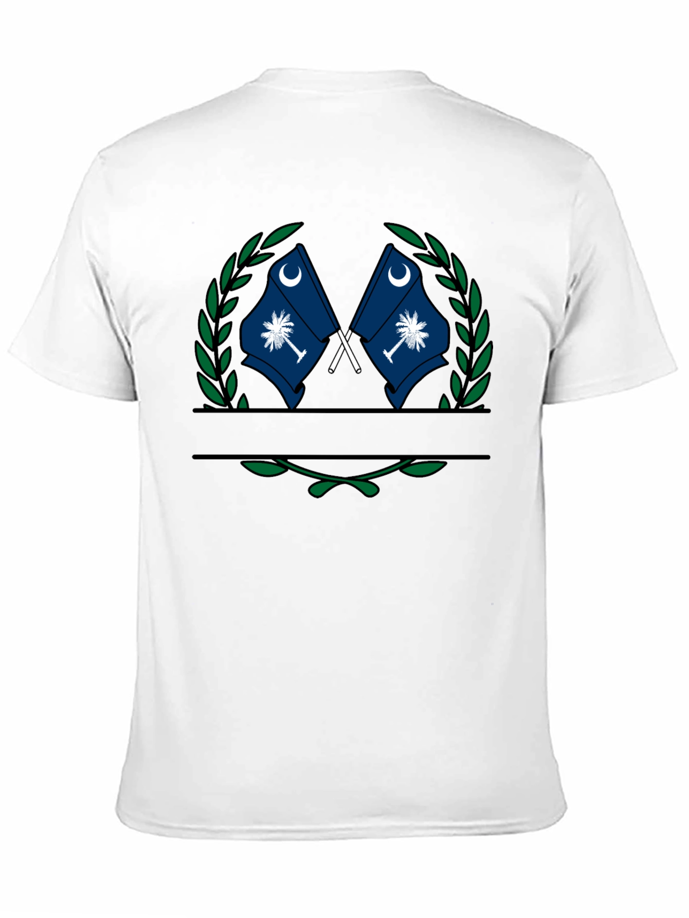 South Carolina Flag Graphic Tee